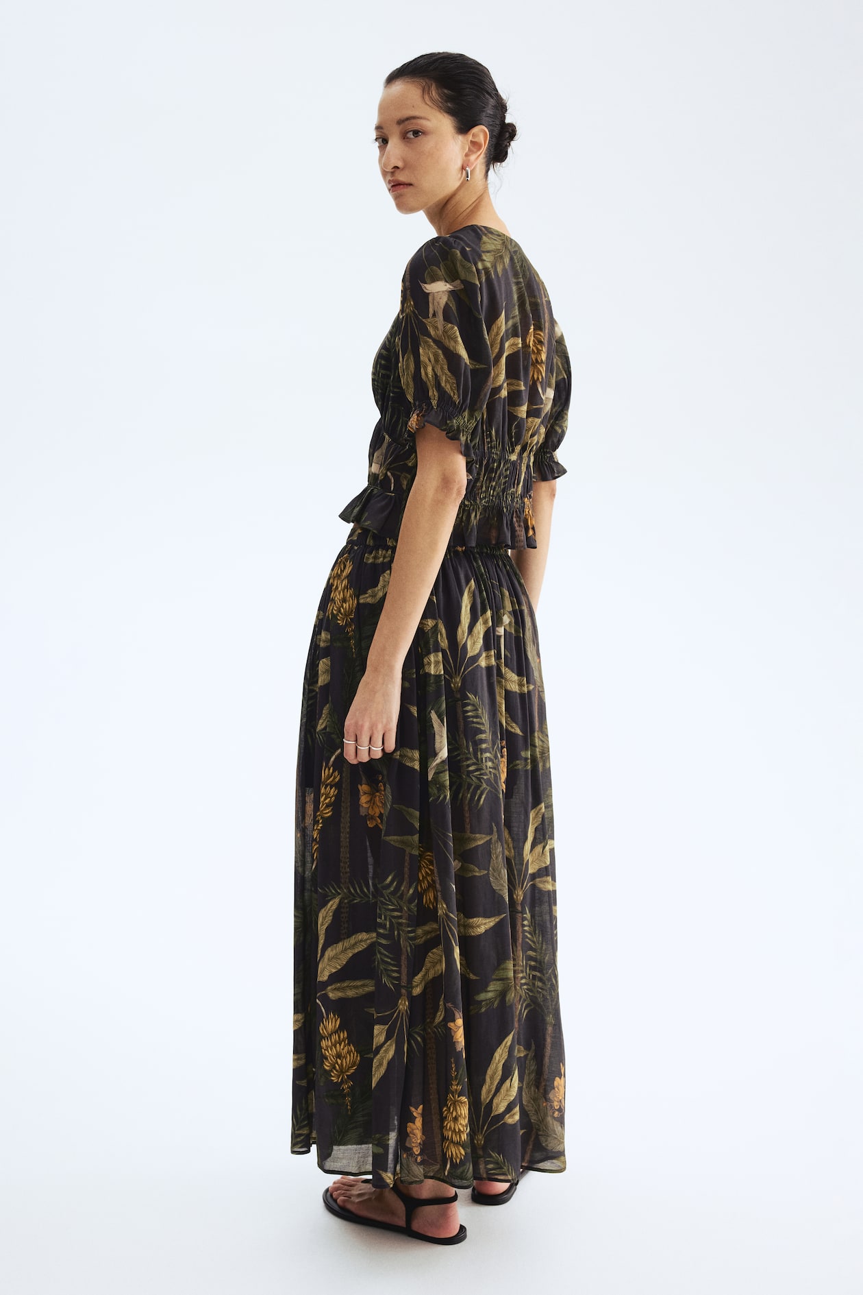 Loose-Fit Viscose-Blend Skirt - image 3