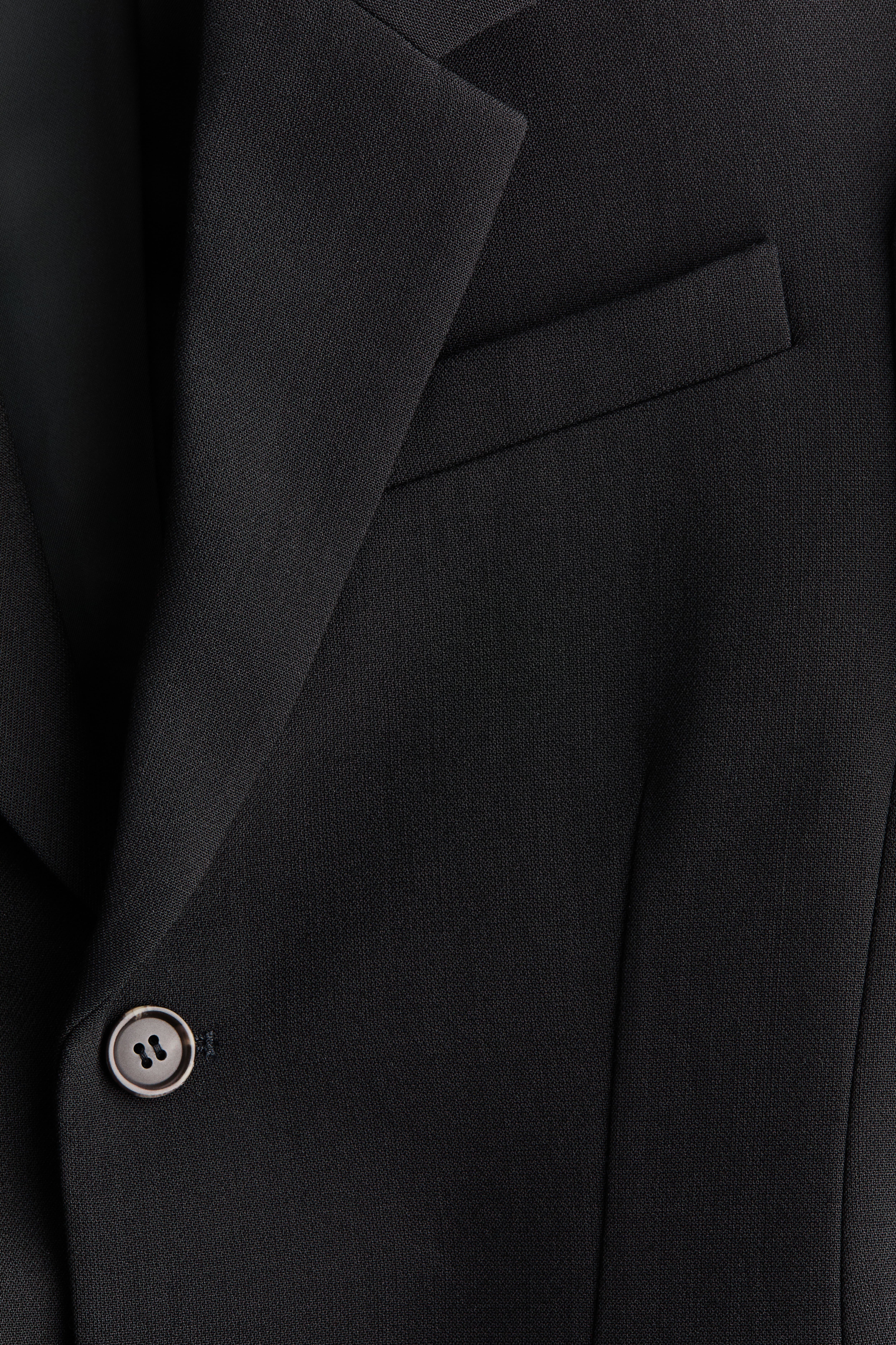 Wool-Blend Hourglass Blazer
