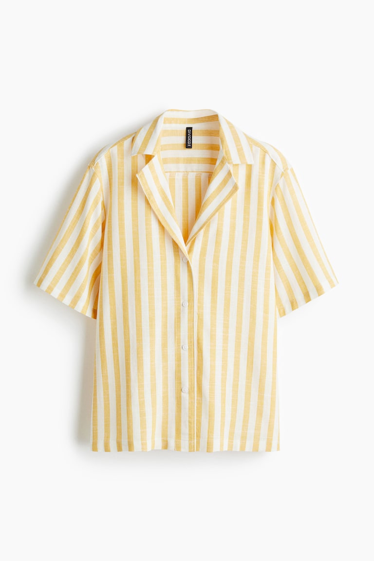 Camicia Bowling Camicia Gialla H&m Camicia Bowling Fantasia