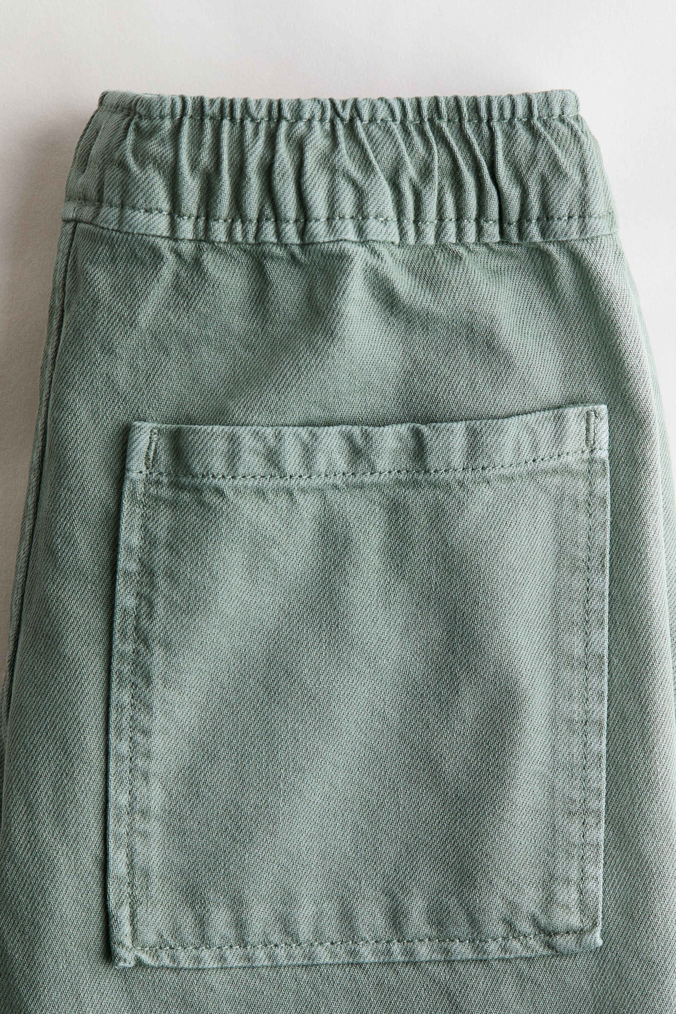 Pantalon jogging en sergé de coton