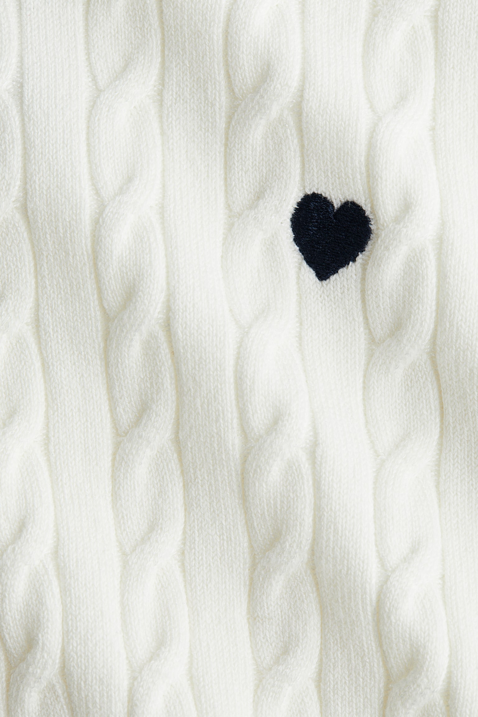 Cable-knit jumper - White/Burgundy/Light pink/Dark grey/Navy blue/Blue - 2