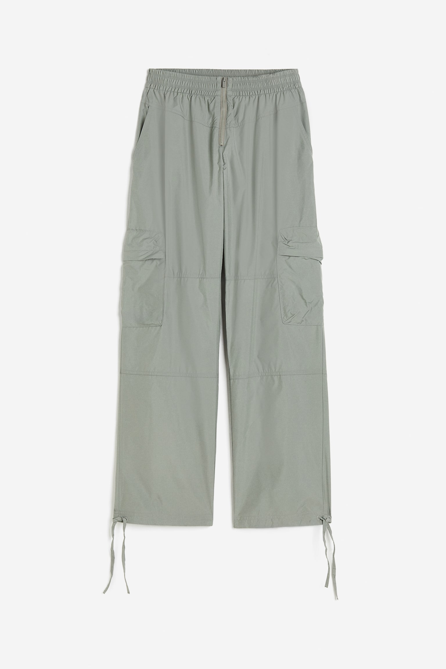 Activewear Cargo Pants - Light khaki green/Black/Grey - 1