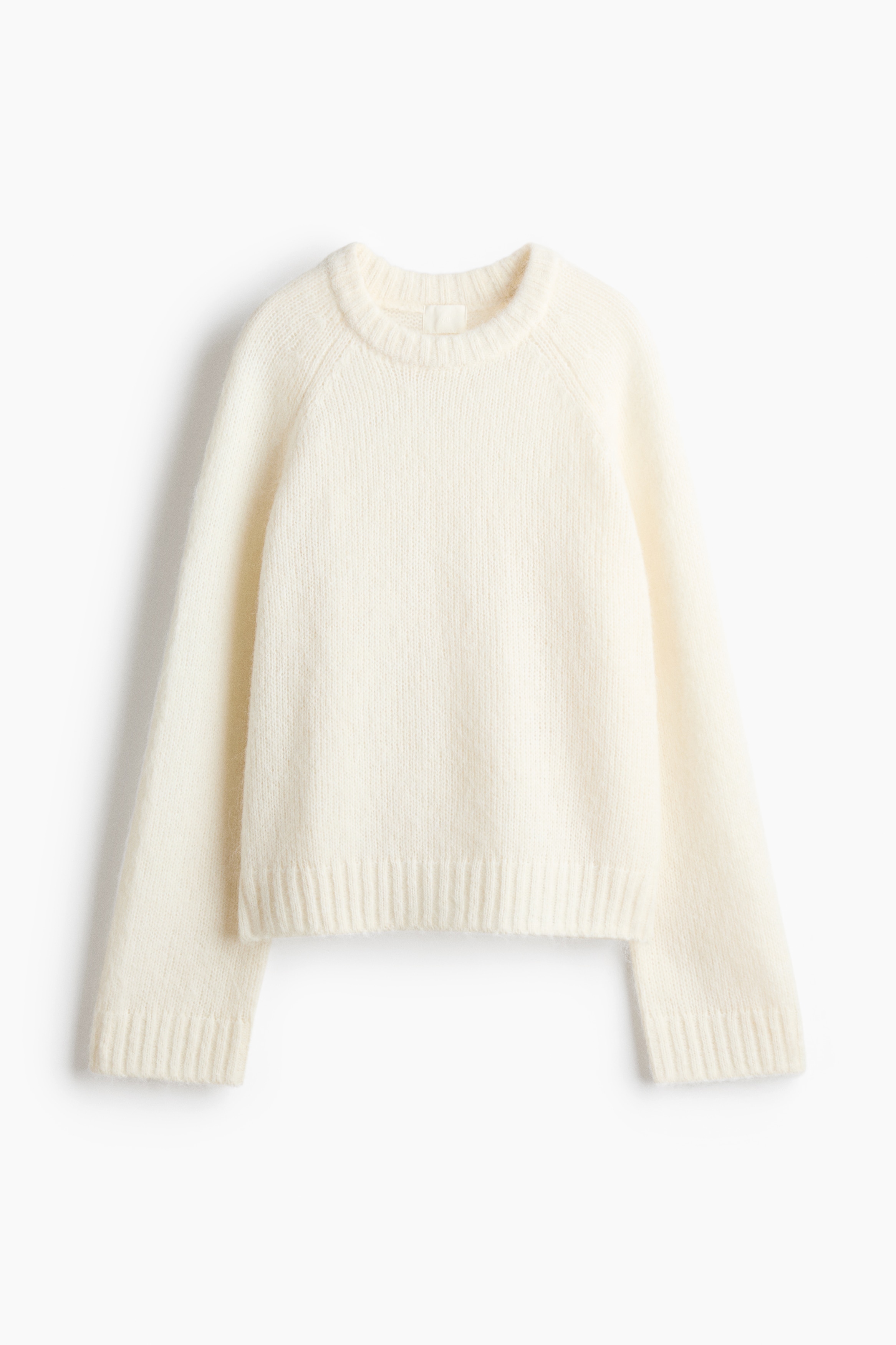 Oversized Pullover - Cremefarben