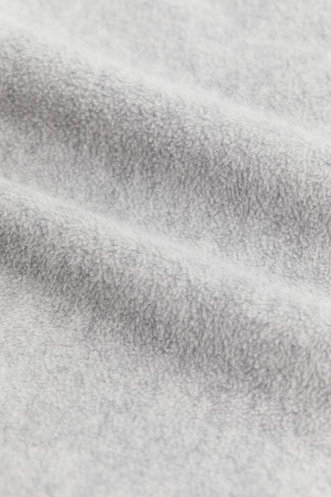 Fleece tube scarf - Light grey - 2