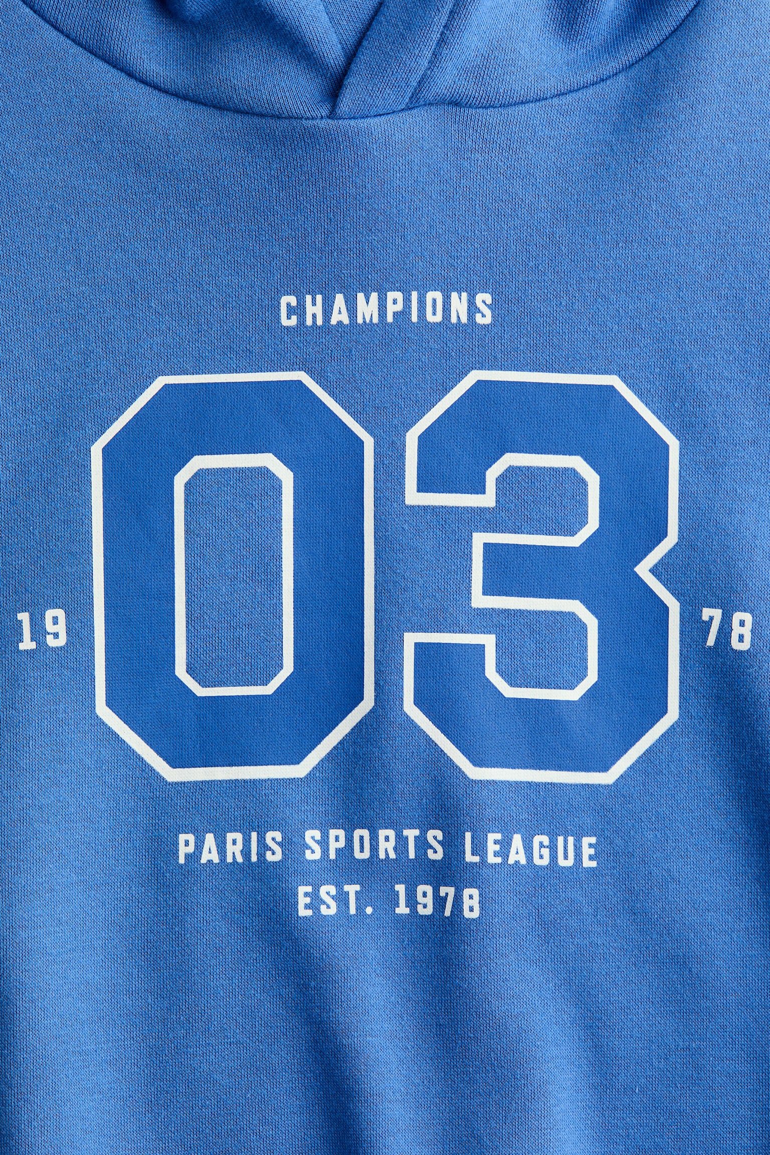 Printed hoodie - Blue/03/Light grey/Net Nation/Navy blue/28 - 2