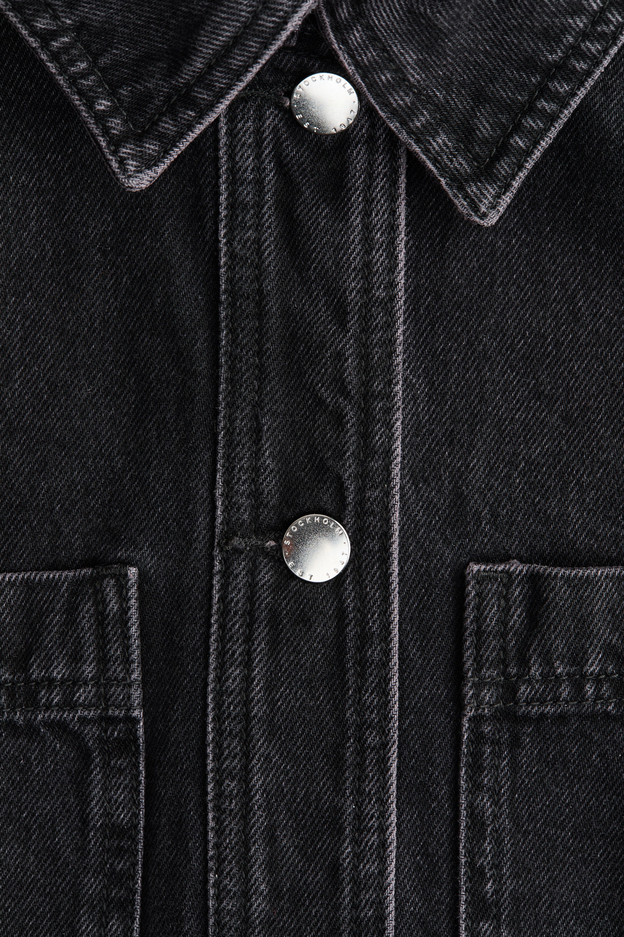 Surchemise en denim de coton