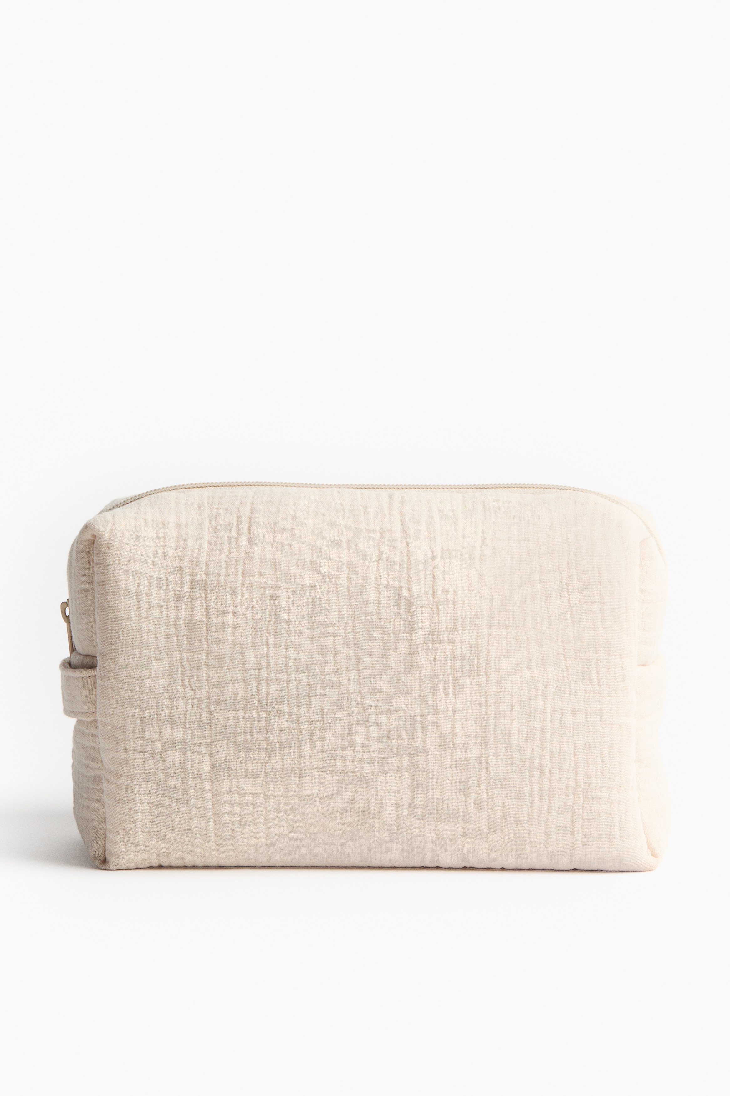 Borsa per il cambio in mussola - Beige chiaro/Rosa/Verde kaki chiaro