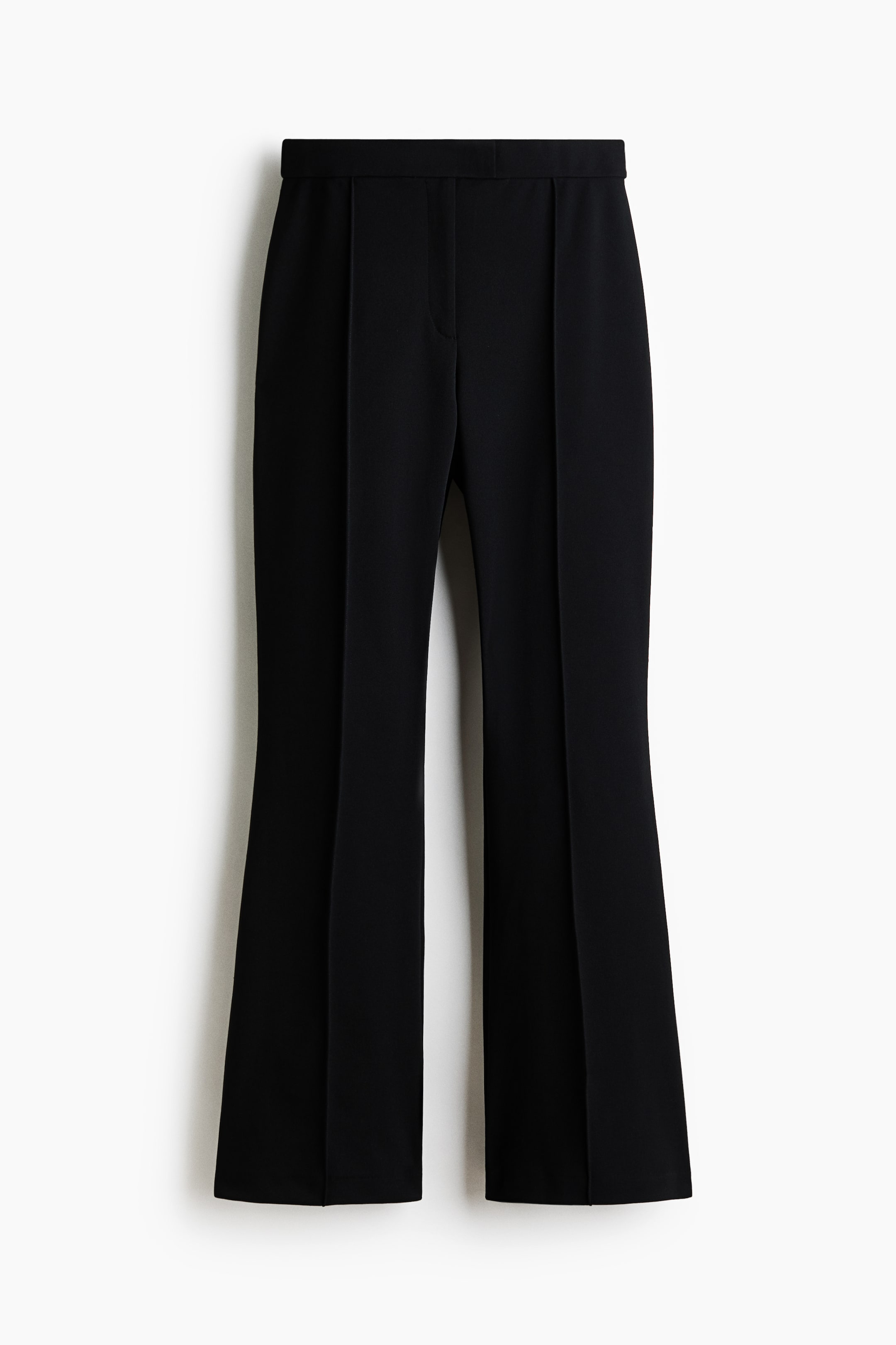 이미지 확대 보기: 부츠컷 크리스 프런트 팬츠 - 블랙 - 여성 | H&M KR 1