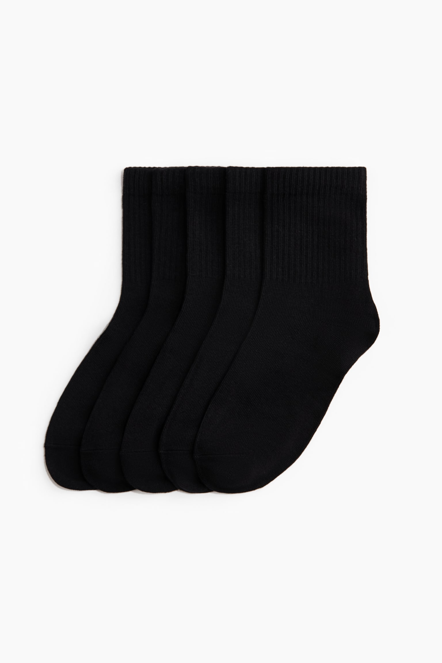 5-pack socks - Black/White