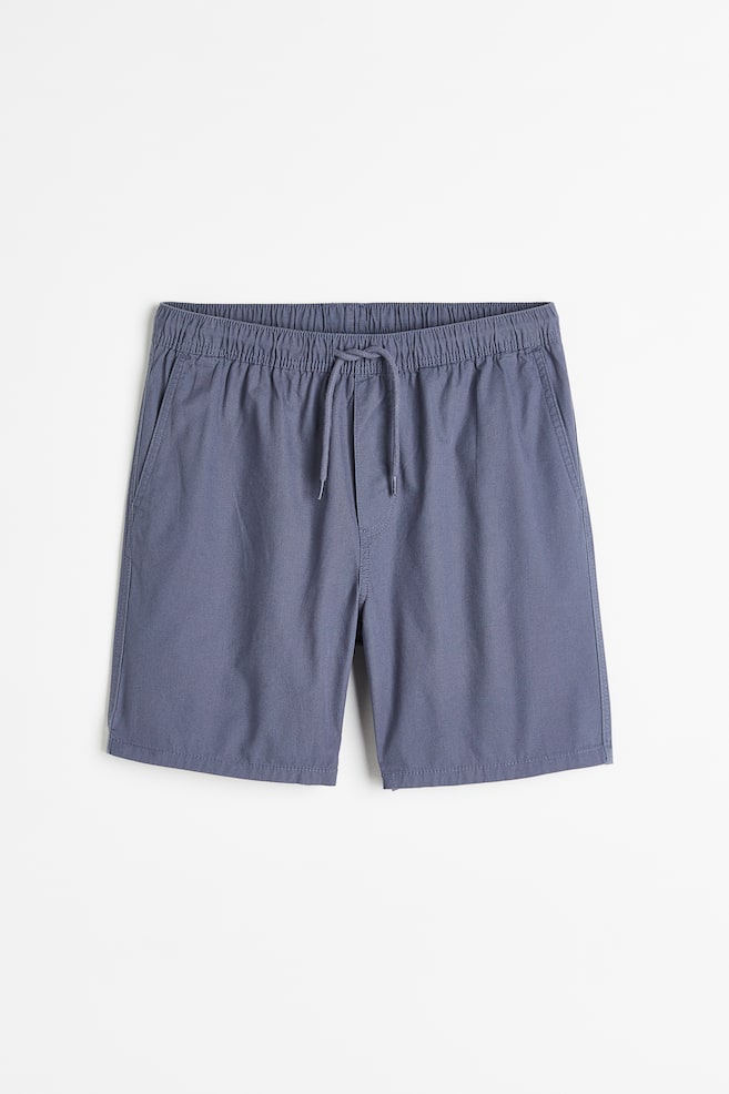 Shorts in cotone Regular Fit - Blu-grigio/Nero/Verde kaki/Viola chiaro/dc/dc/dc - 1