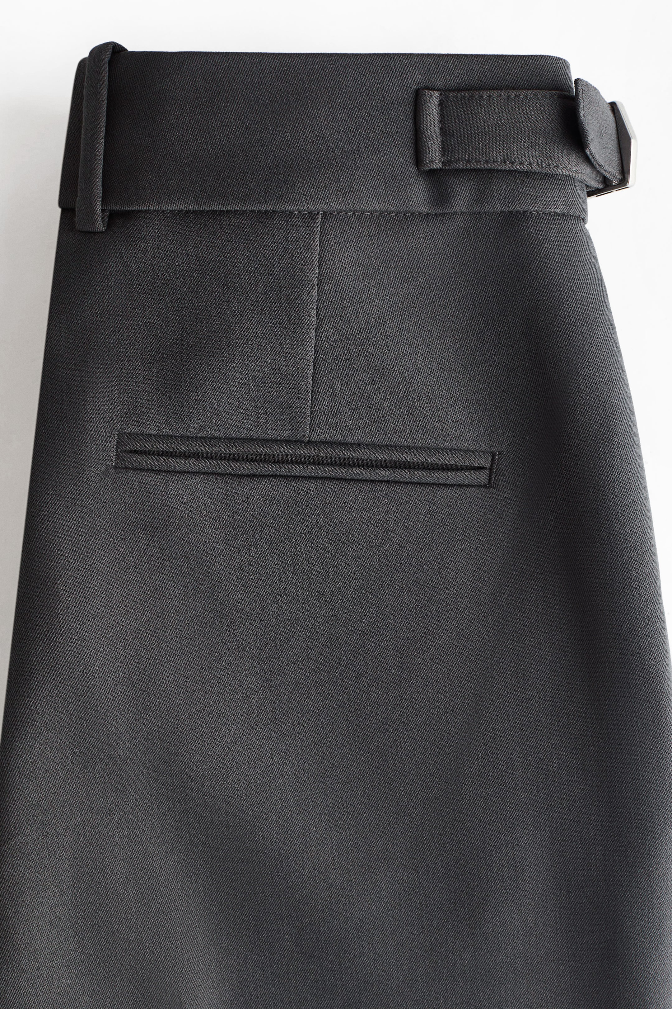 Pantalon droit en sergé