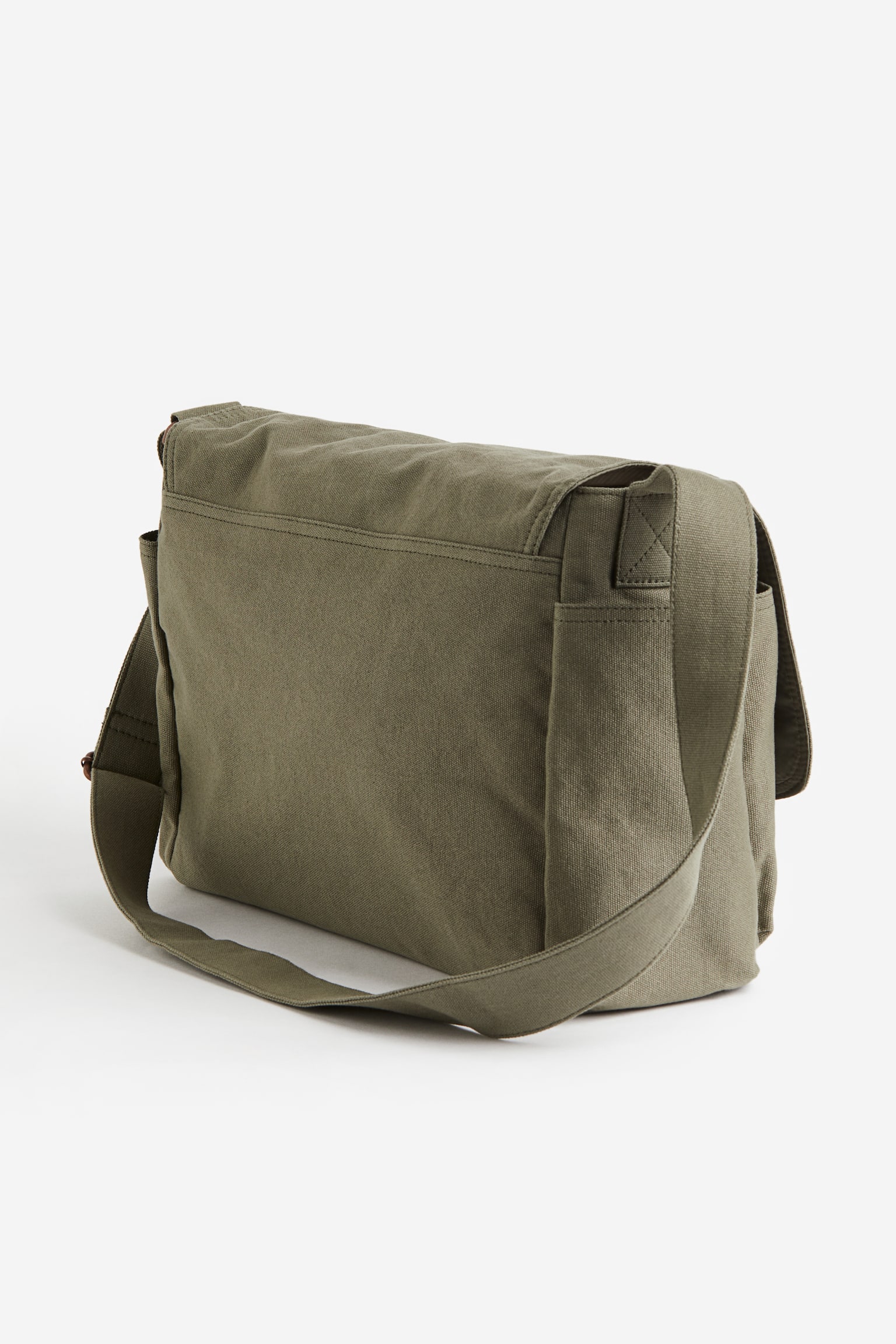 Messenger Bag - Khaki green/Black - 5