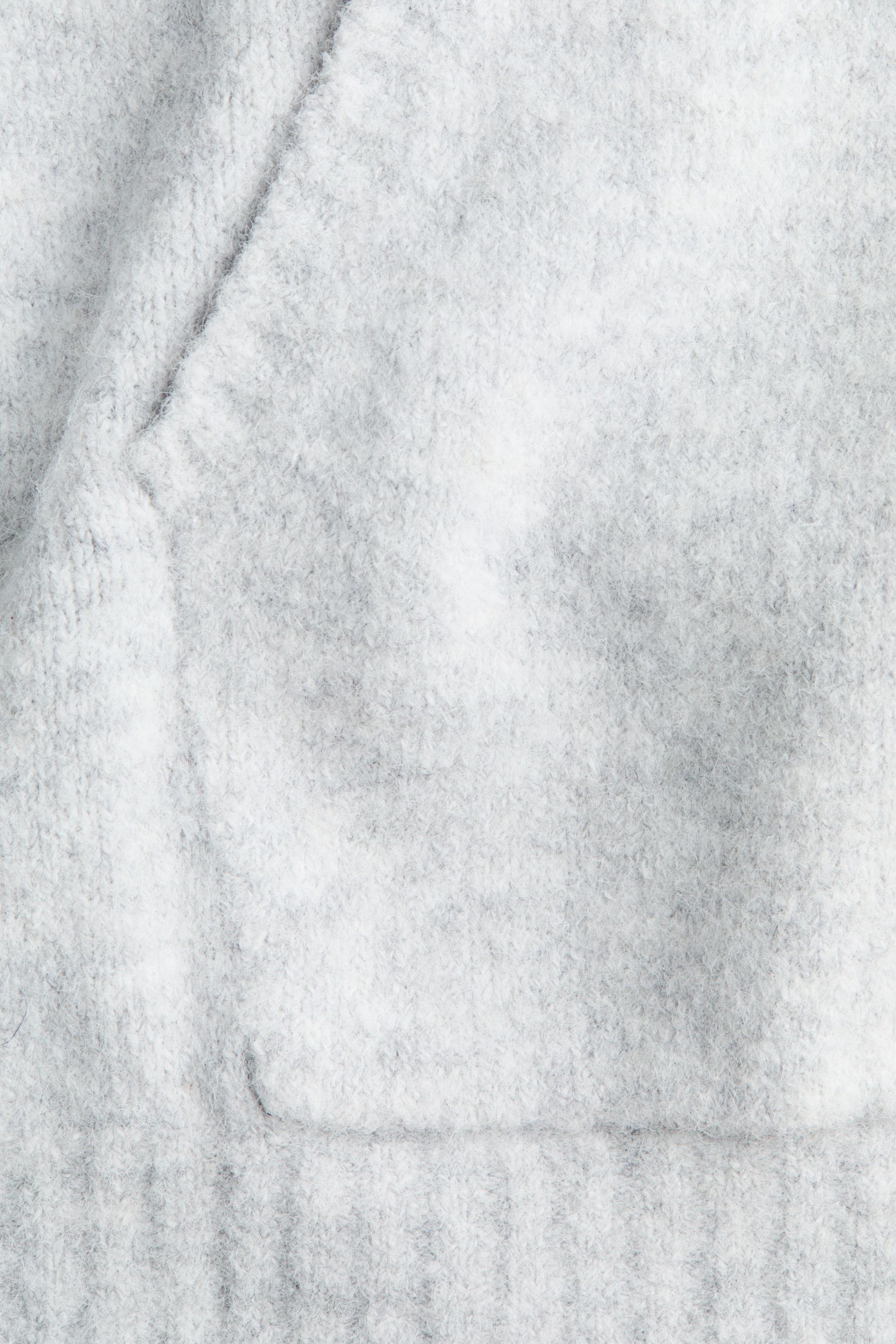 View larger image: Knitted hoodie - Light grey marl - Ladies | H&M IE 7