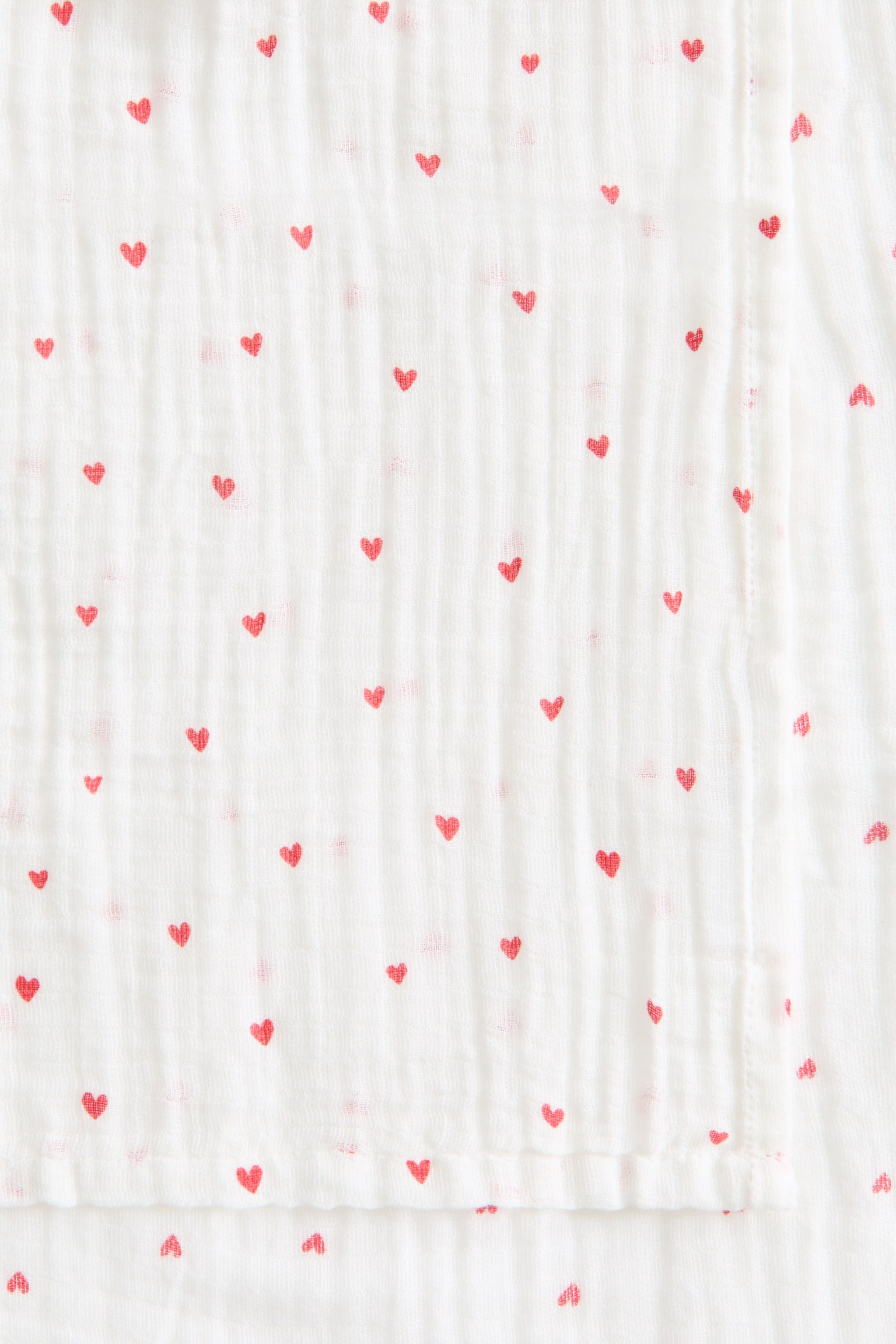 Tetra pelena od muslina - Bela/srca/Bela/zvezde/Bela/detelina - 2