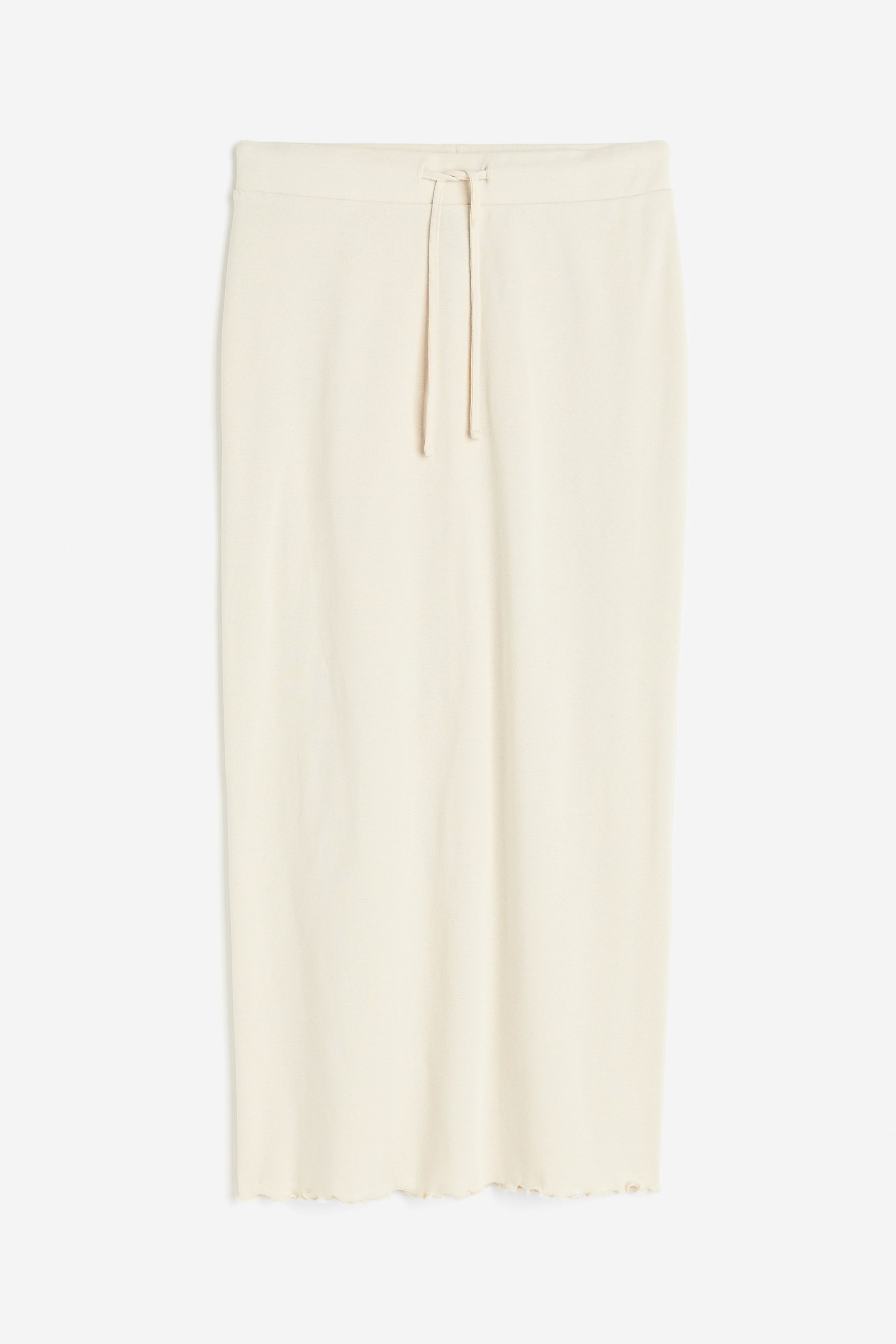View larger image: Jersey pencil skirt - Light beige - Ladies | H&M IN 1