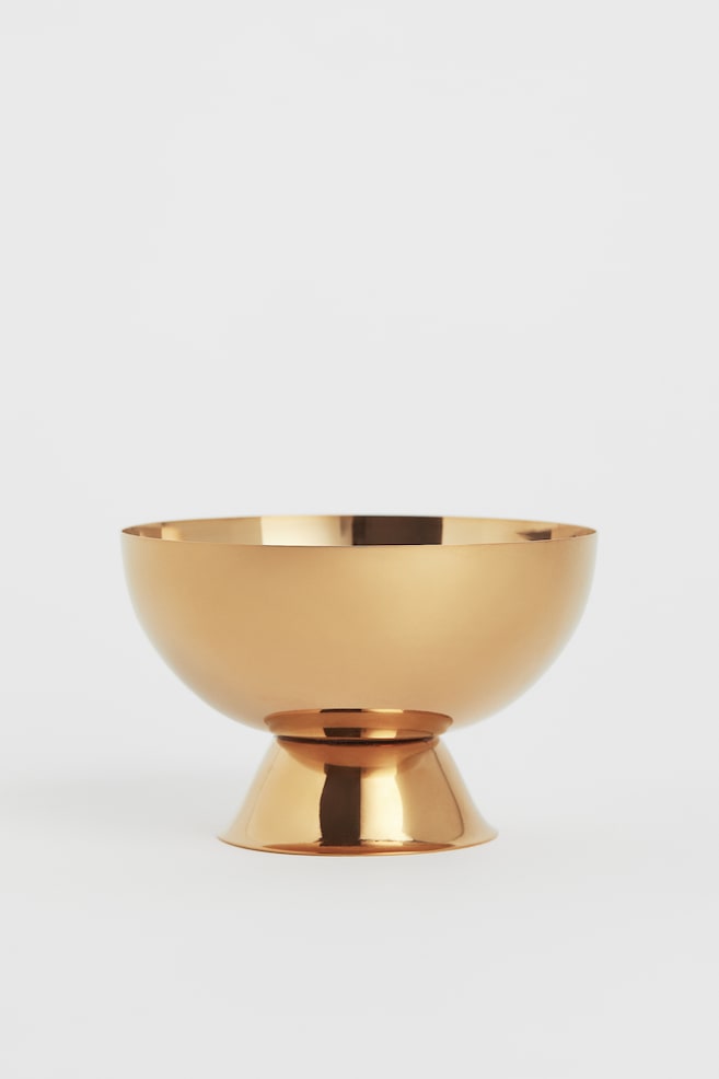 Small stainless steel bowl - Gold-coloured - 1