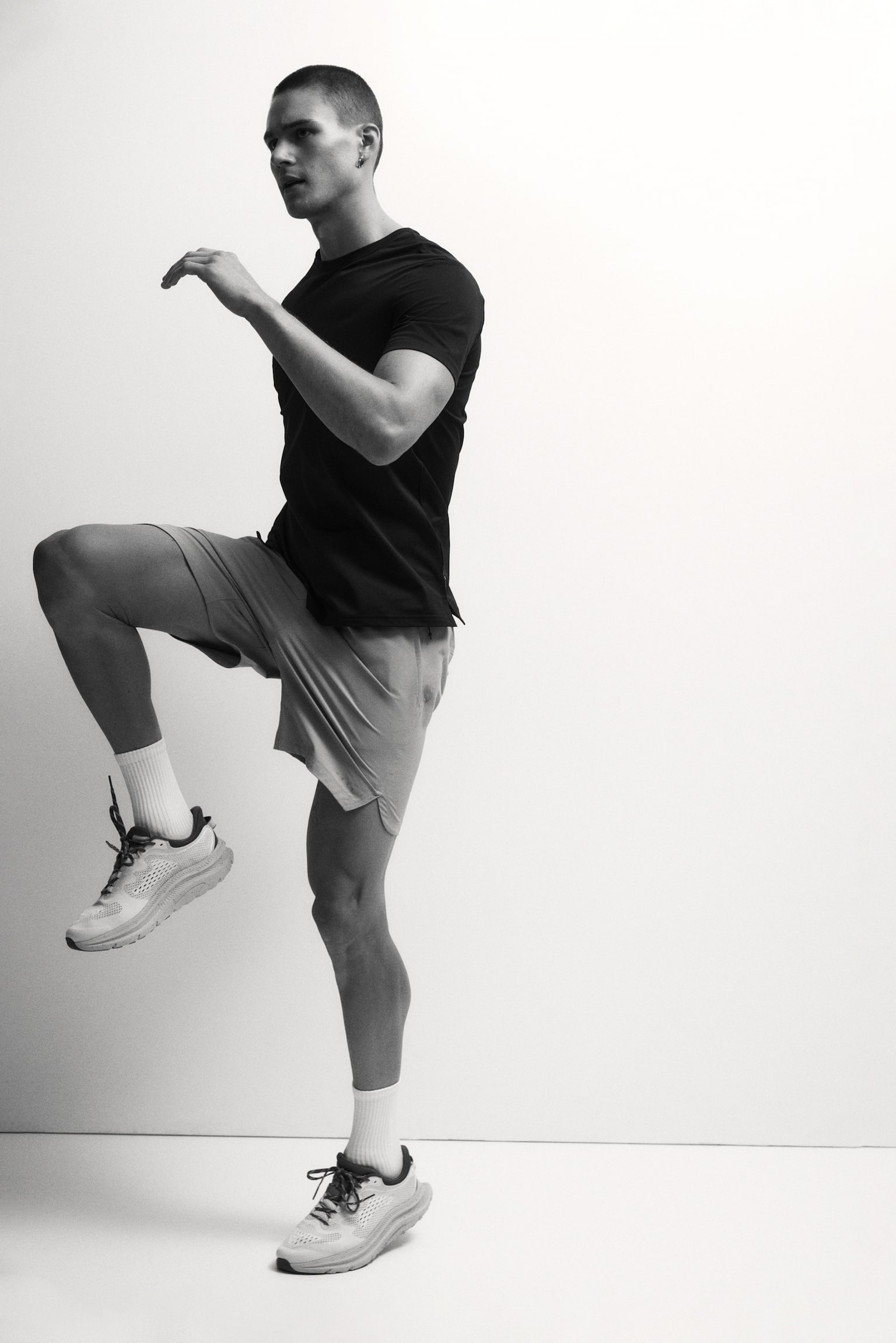 Muscle Fit Sports top with DryMove™-Navy blue - 9