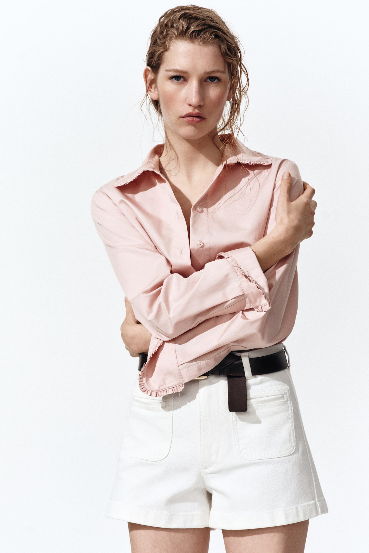 Cotton Poplin Shirt - image 2