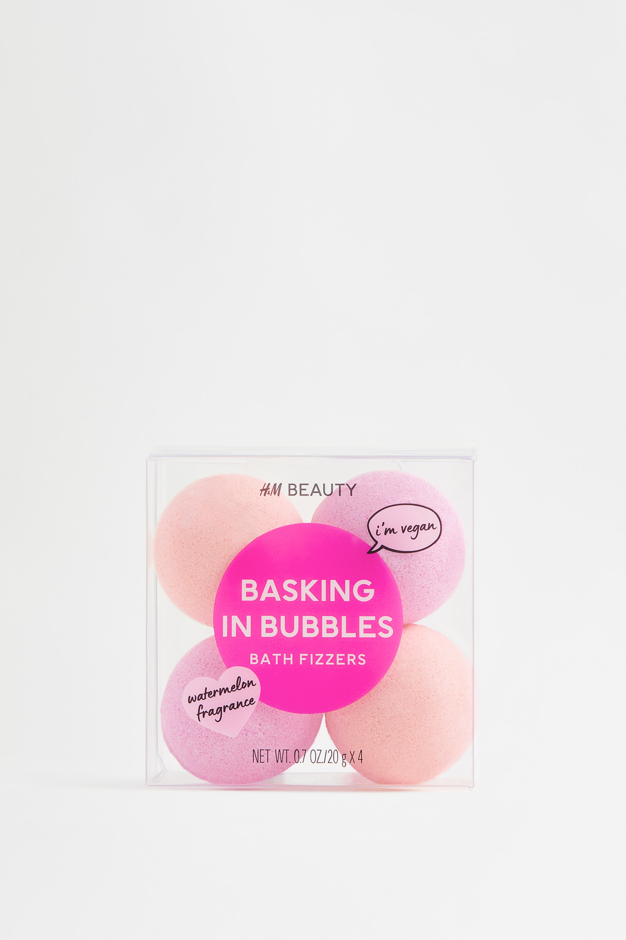 Visualizza immagine più grande: Mini bombe da bagno, 4 pz - Rosa - Beauty all | H&M IT 1