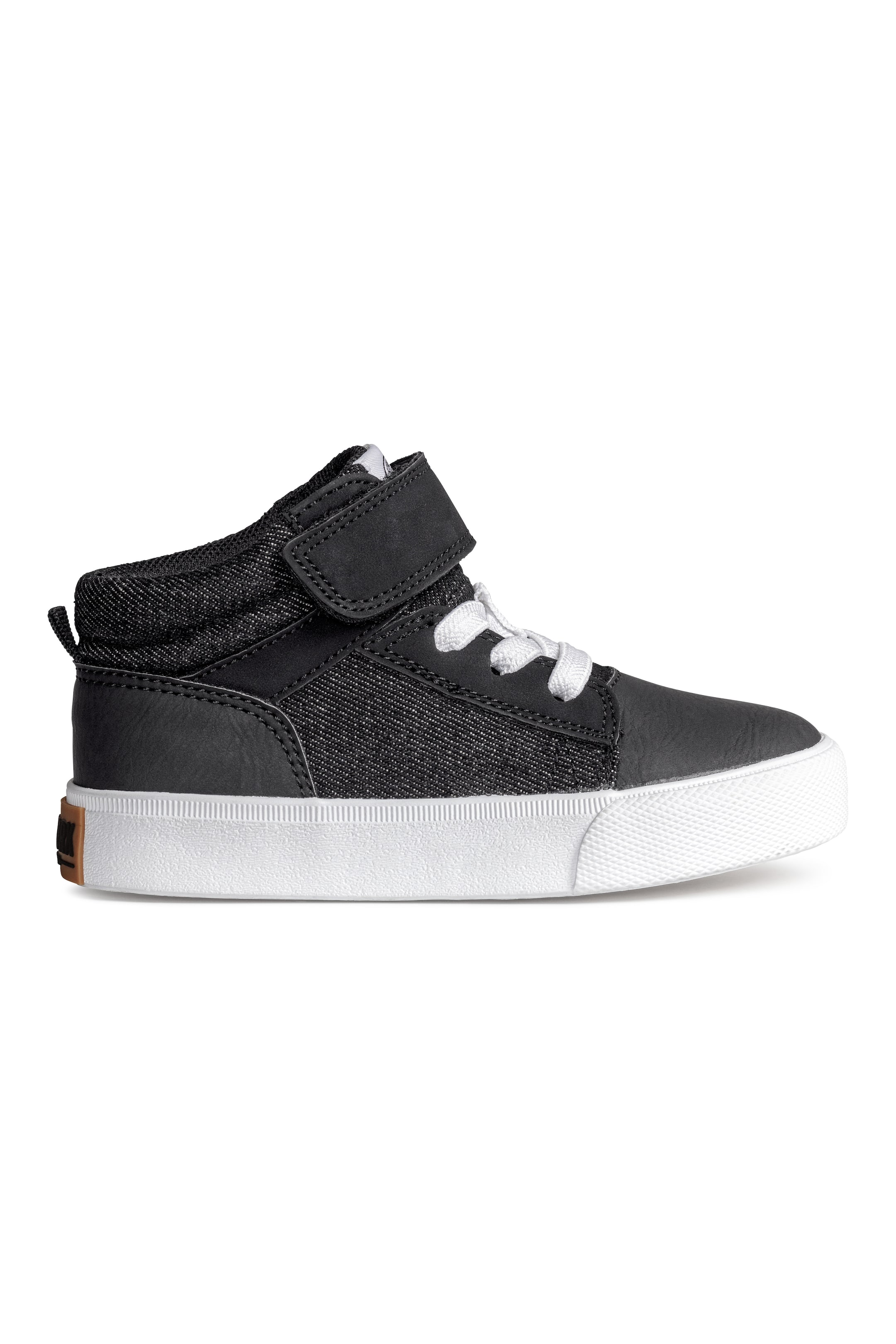View larger image: Cotton twill trainers - Black - Kids | H&M GB 1