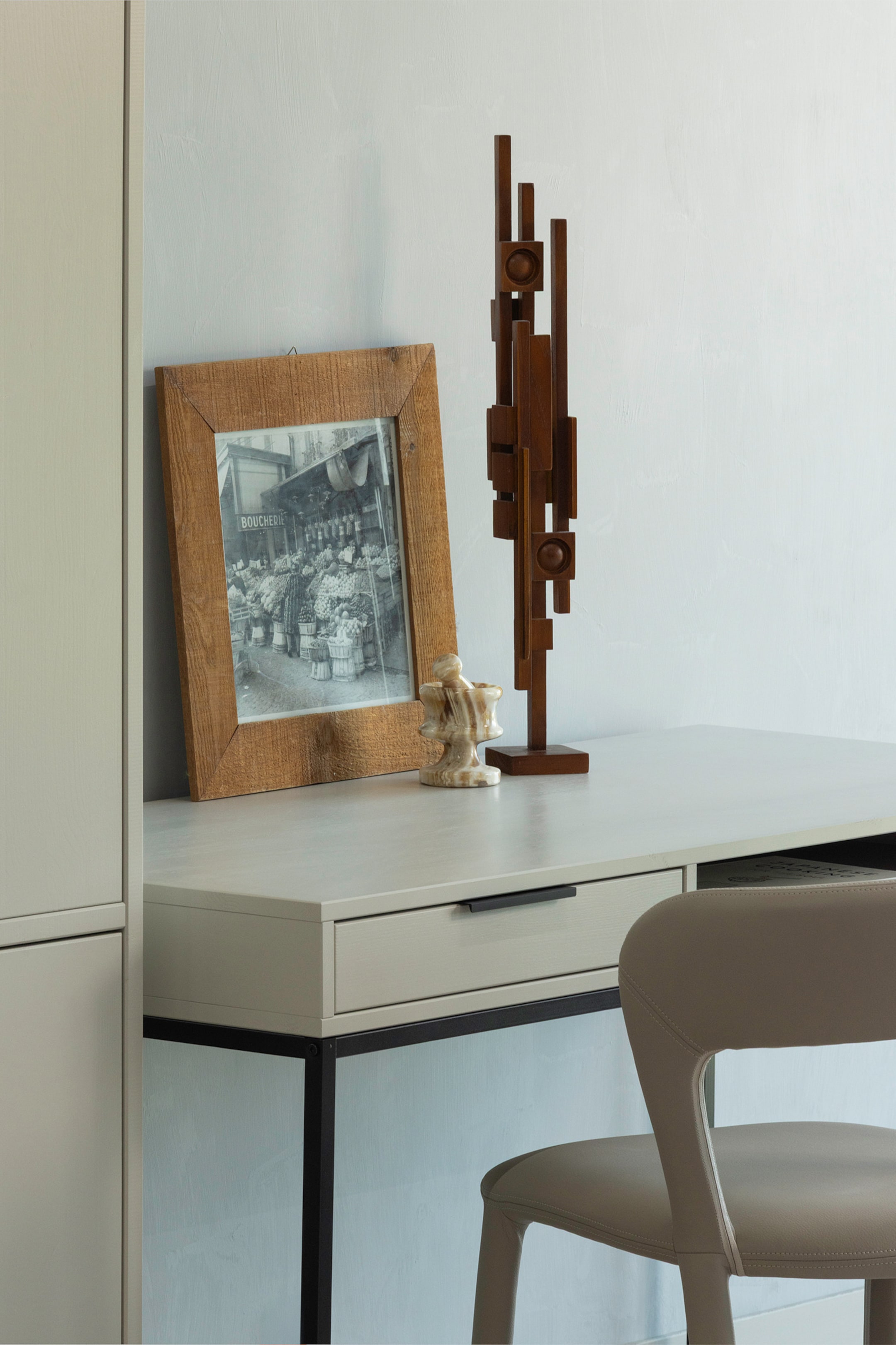 Grotere afbeelding bekijken: Noble Dining Chair - Set Of 2 - Beige - WOOOD - HOME | H&M BE 2