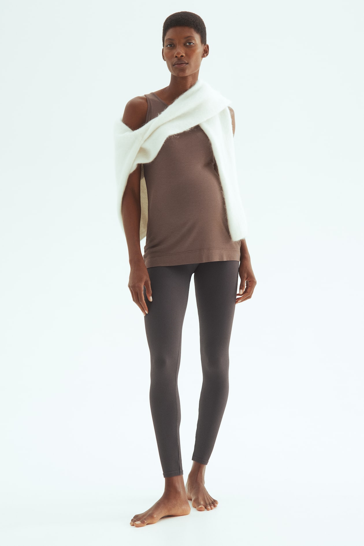MAMA Seamless Ribbed Leggings - image 3