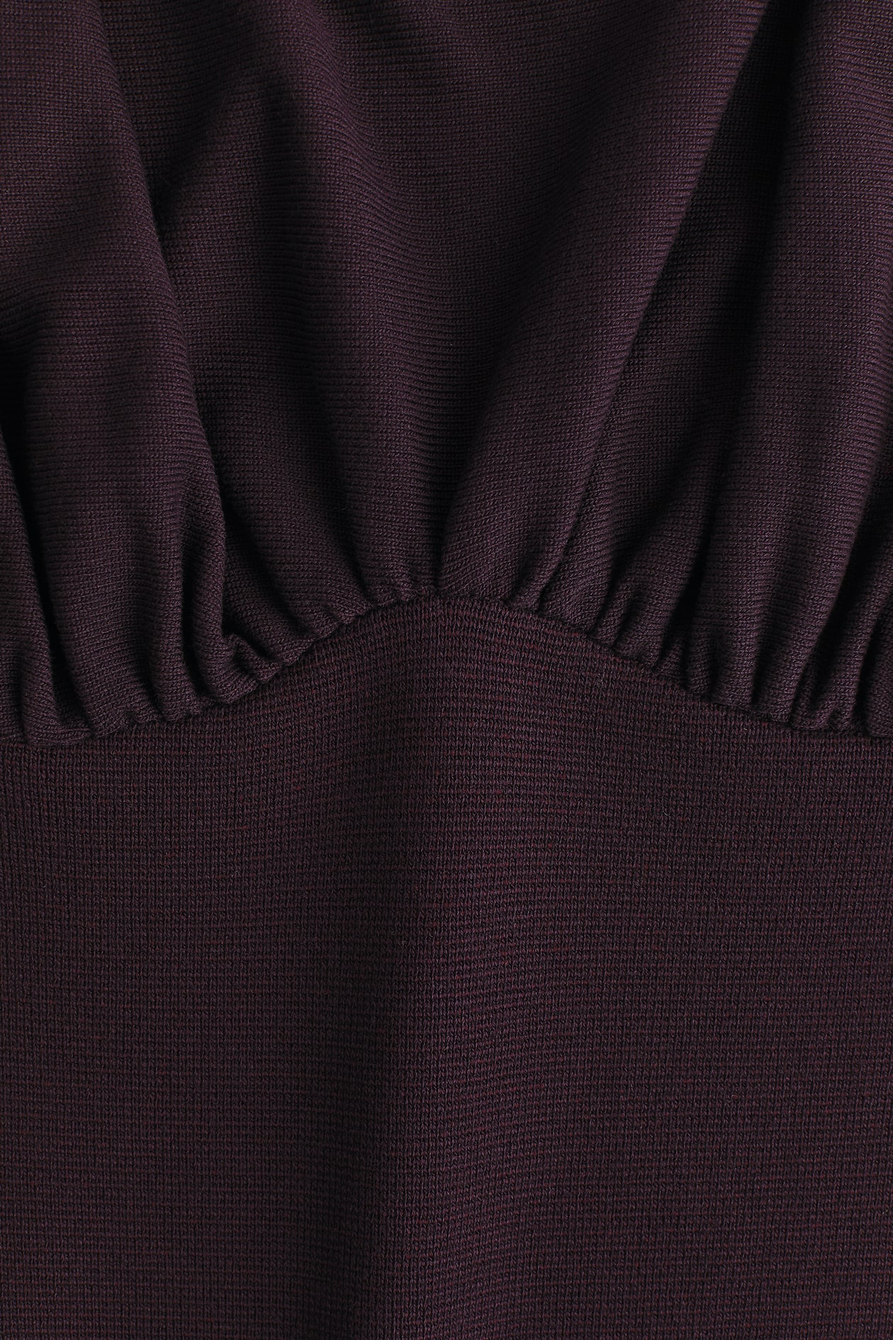 Gathered Mock Turtleneck Dress - image 2