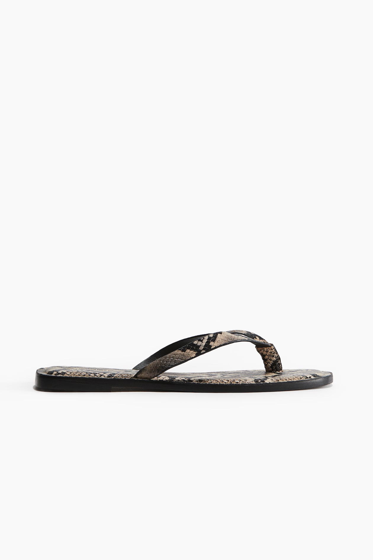 Leather Flip-Flops - image 2