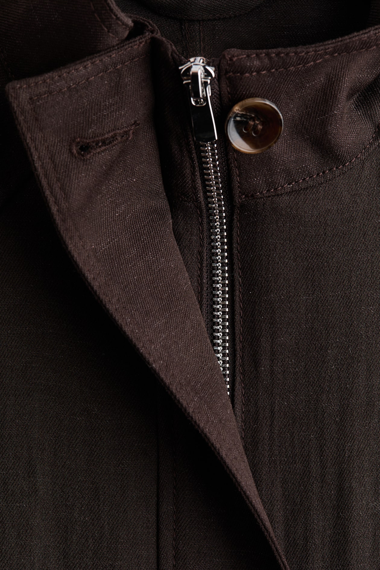 Oversized Linen-Blend Jacket - image 2