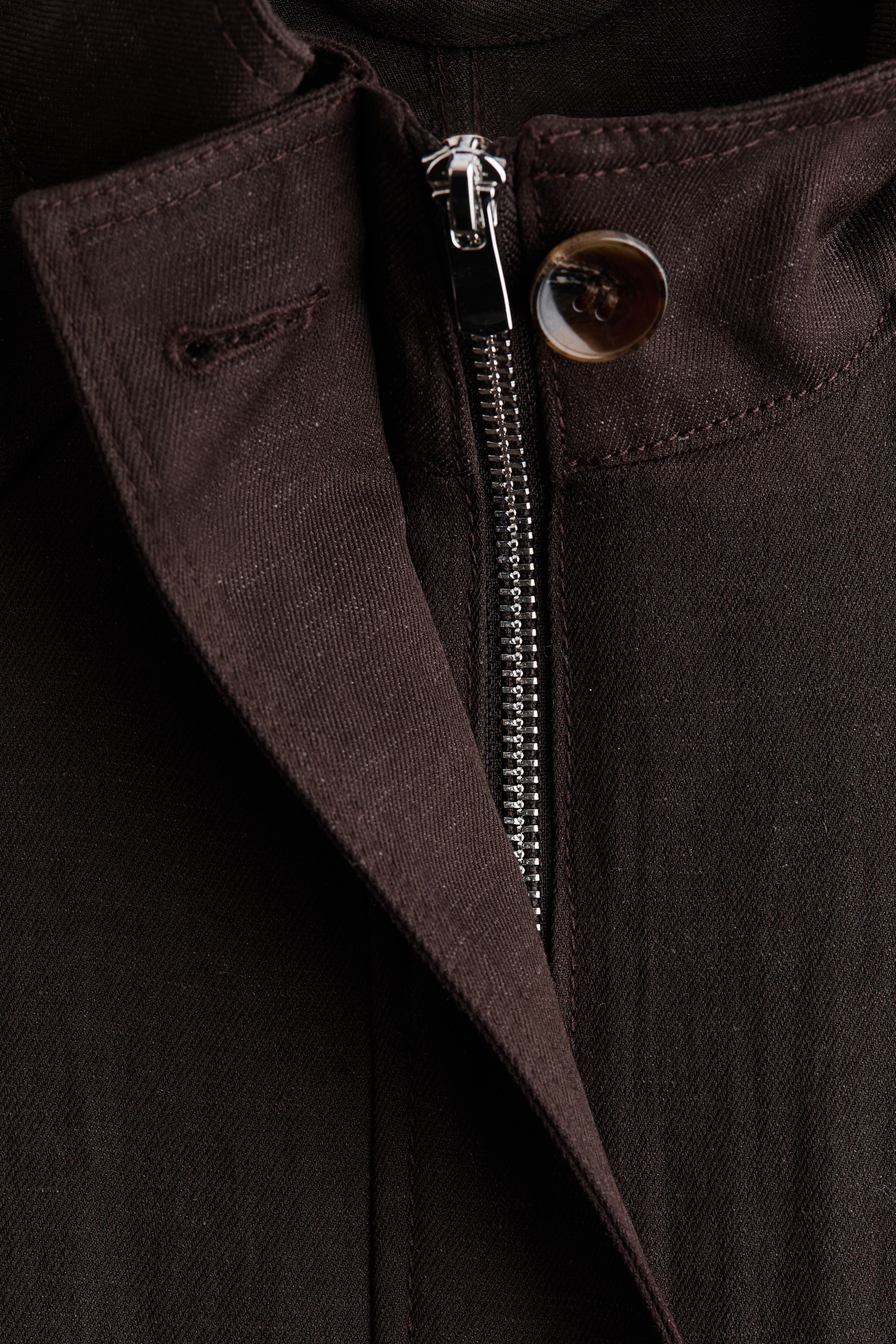 Oversized Linen-Blend Jacket