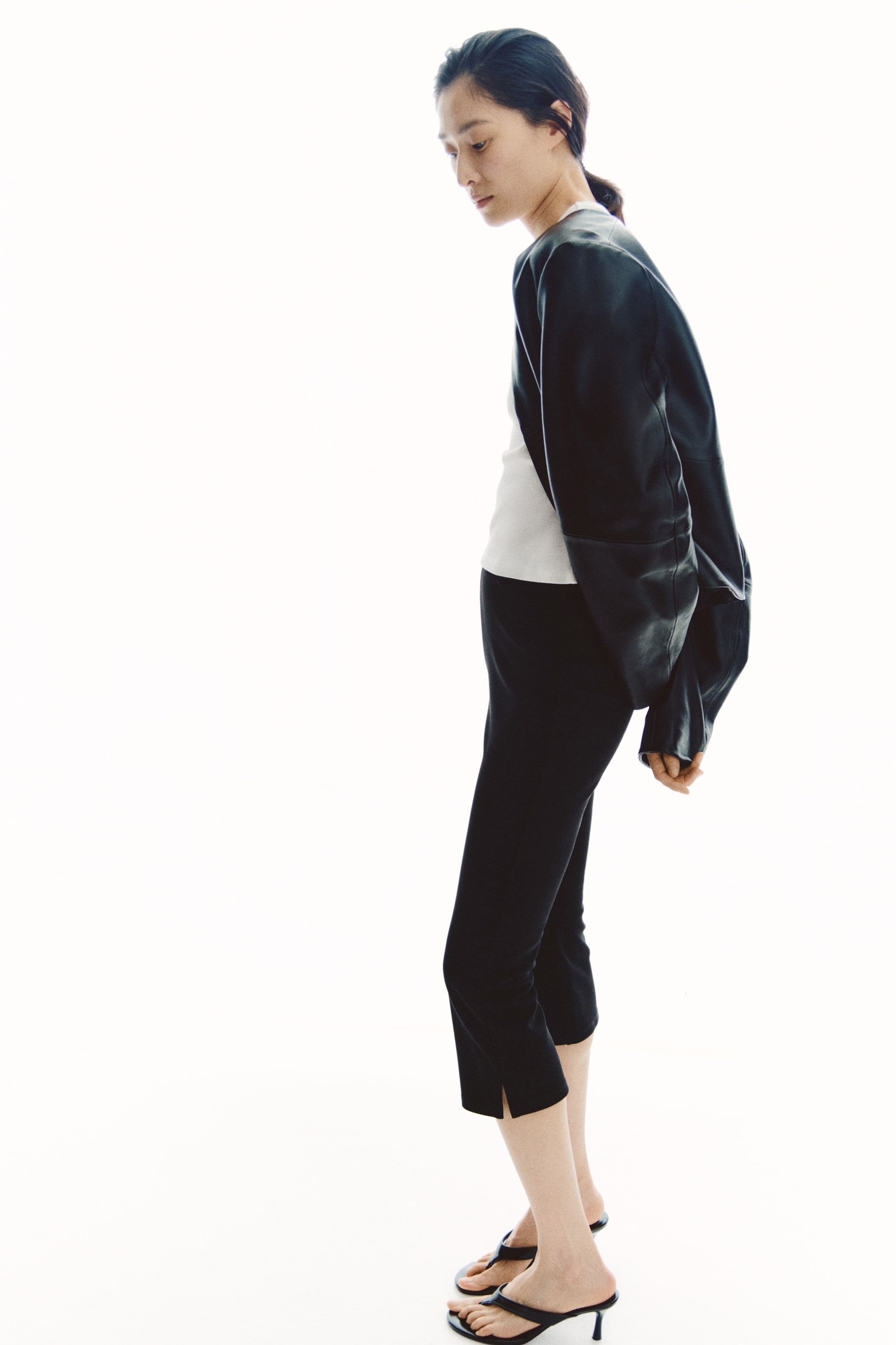 Capri Pants with Belt