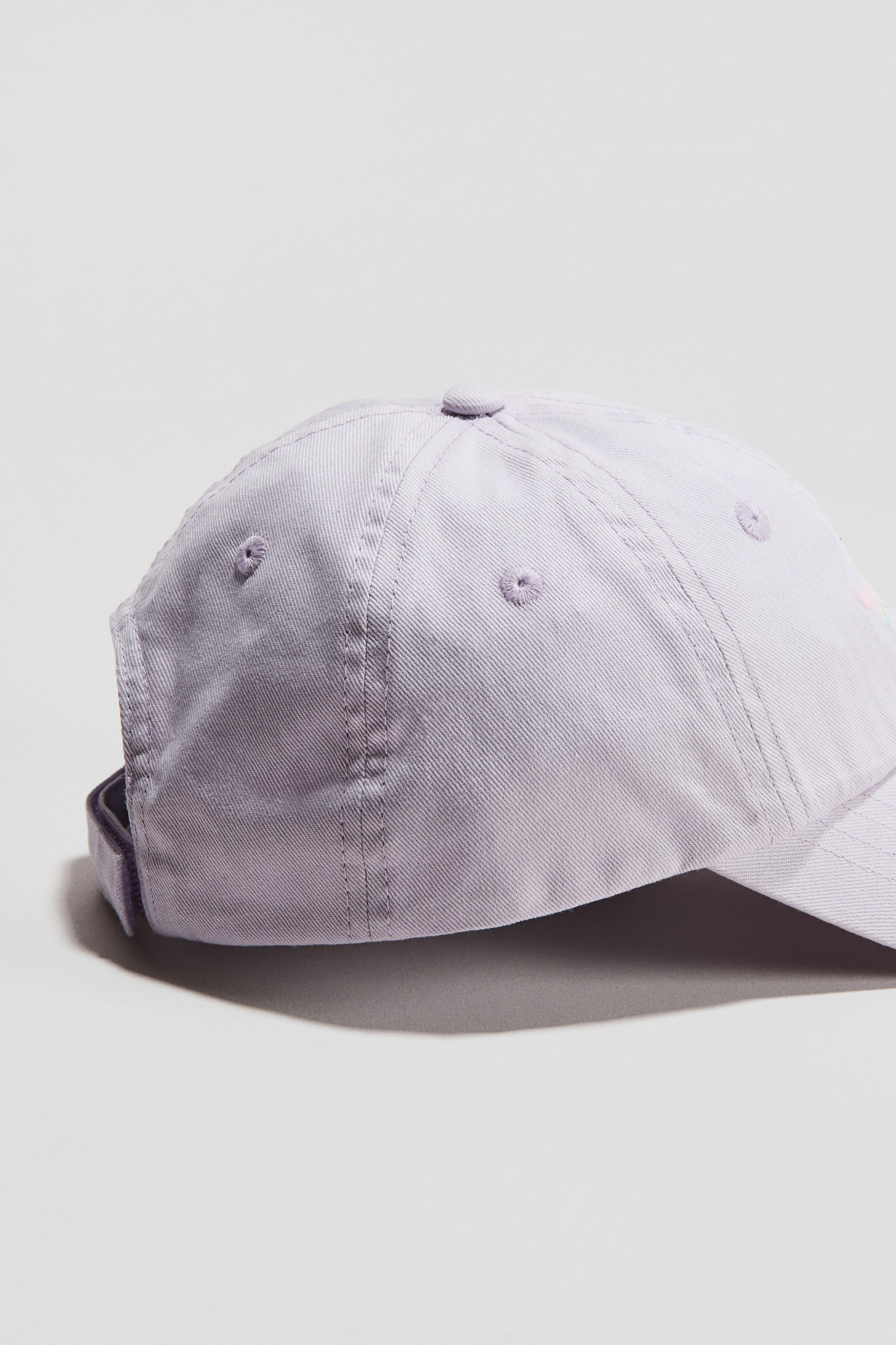 Cap with Embroidered Detail