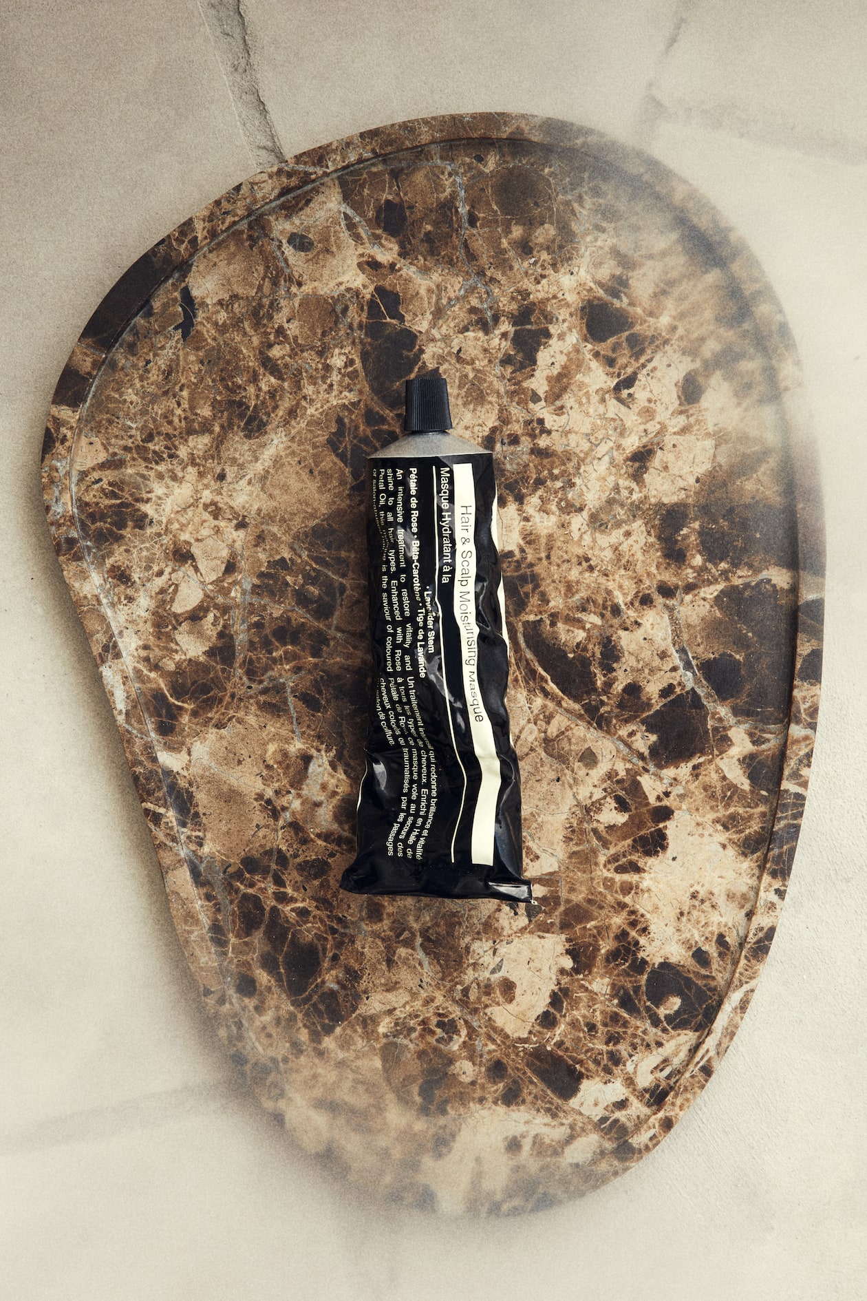 Grand plateau en marbre - Marron - Home All | H&M FR