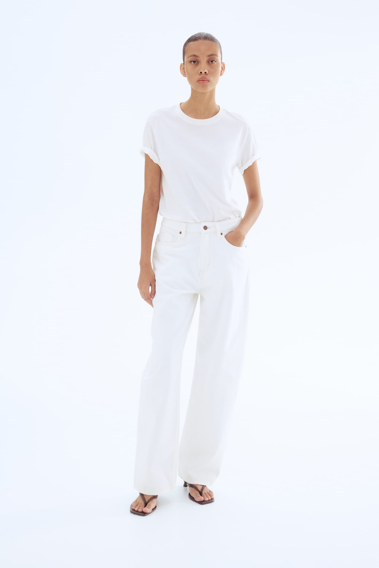 High-Rise Wide-Leg Baggy Jeans - image 4