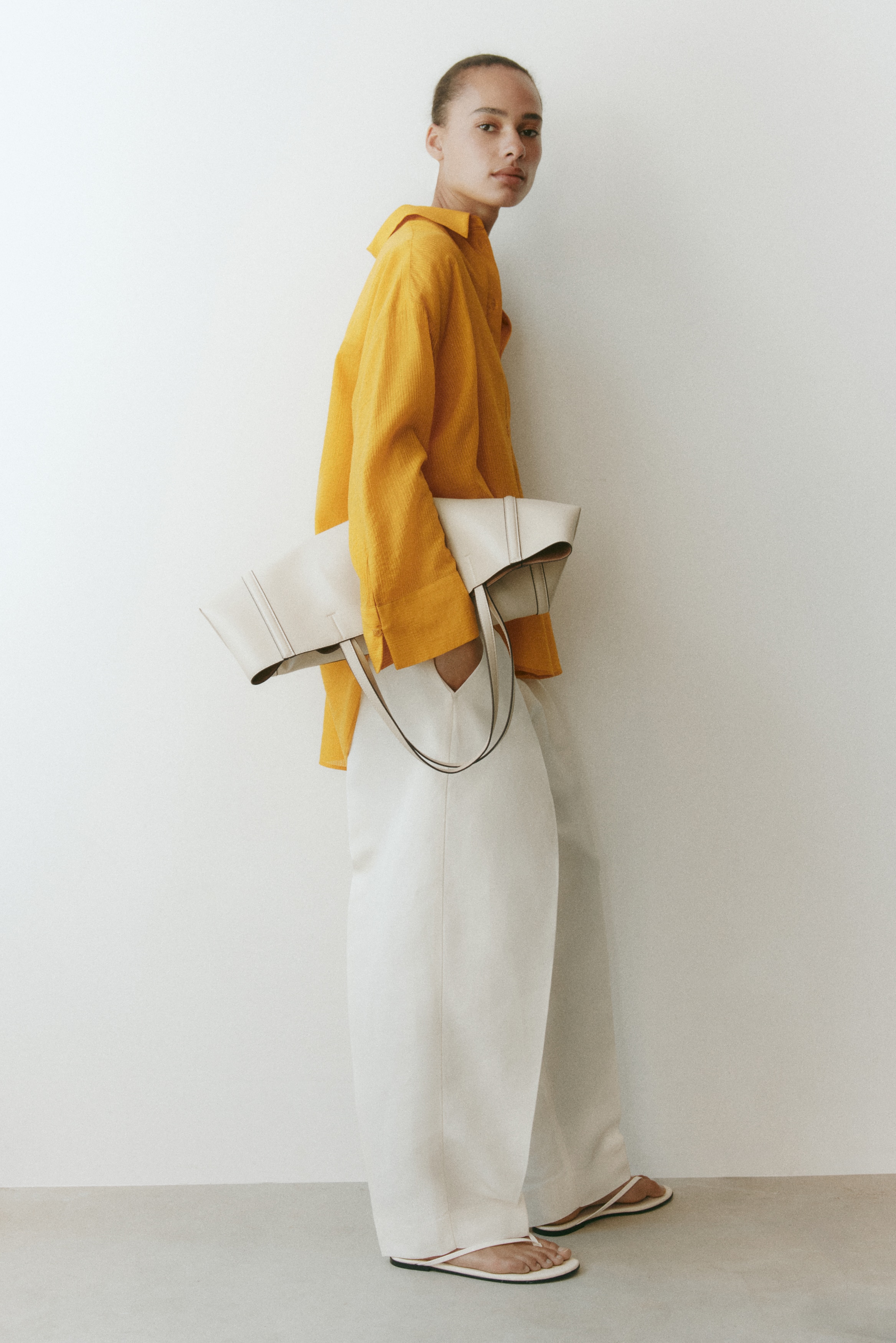Oversized Crinkled Shirt from H&M - $29.99