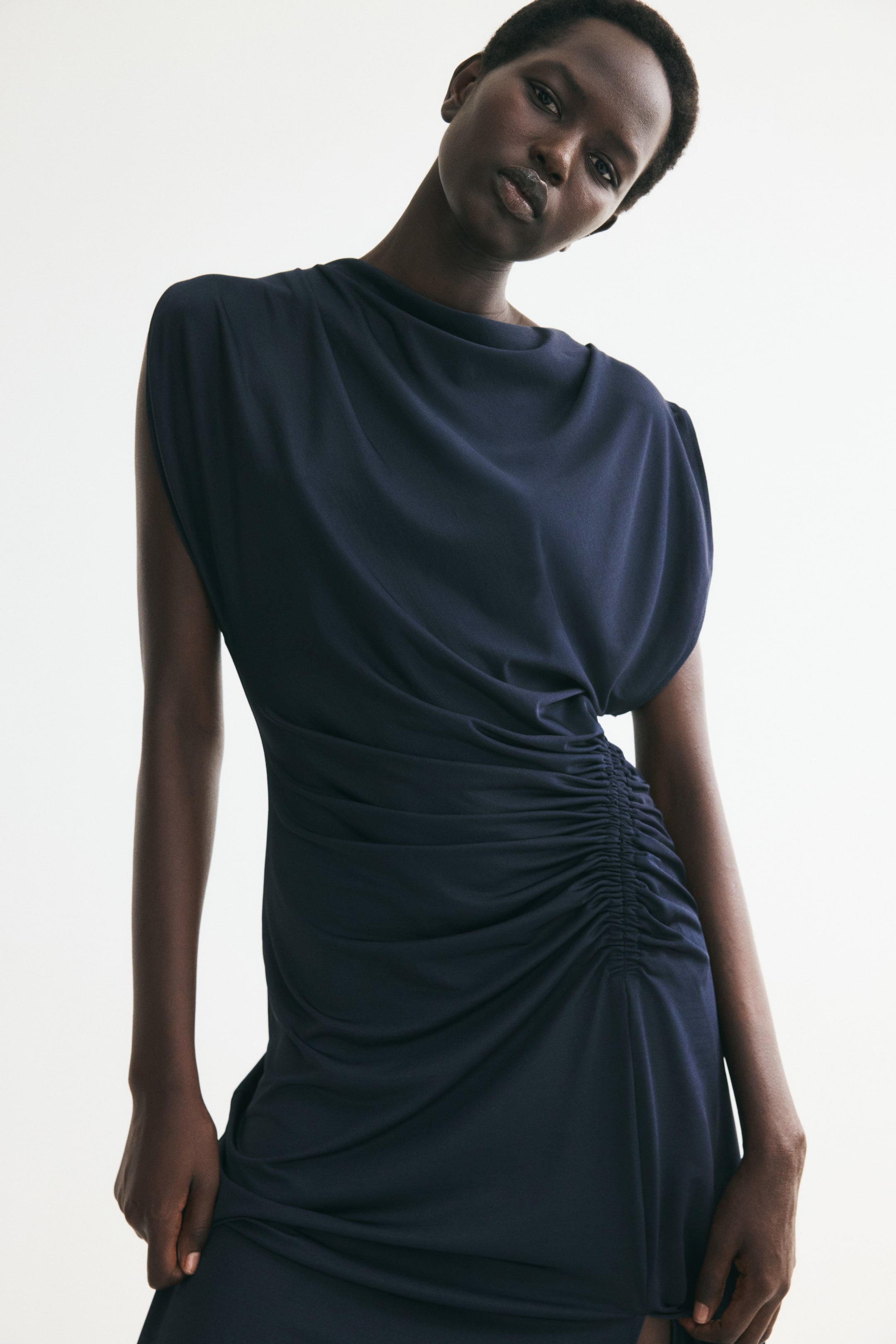Женские платья H&M Draped Jersey Dress — фото 4