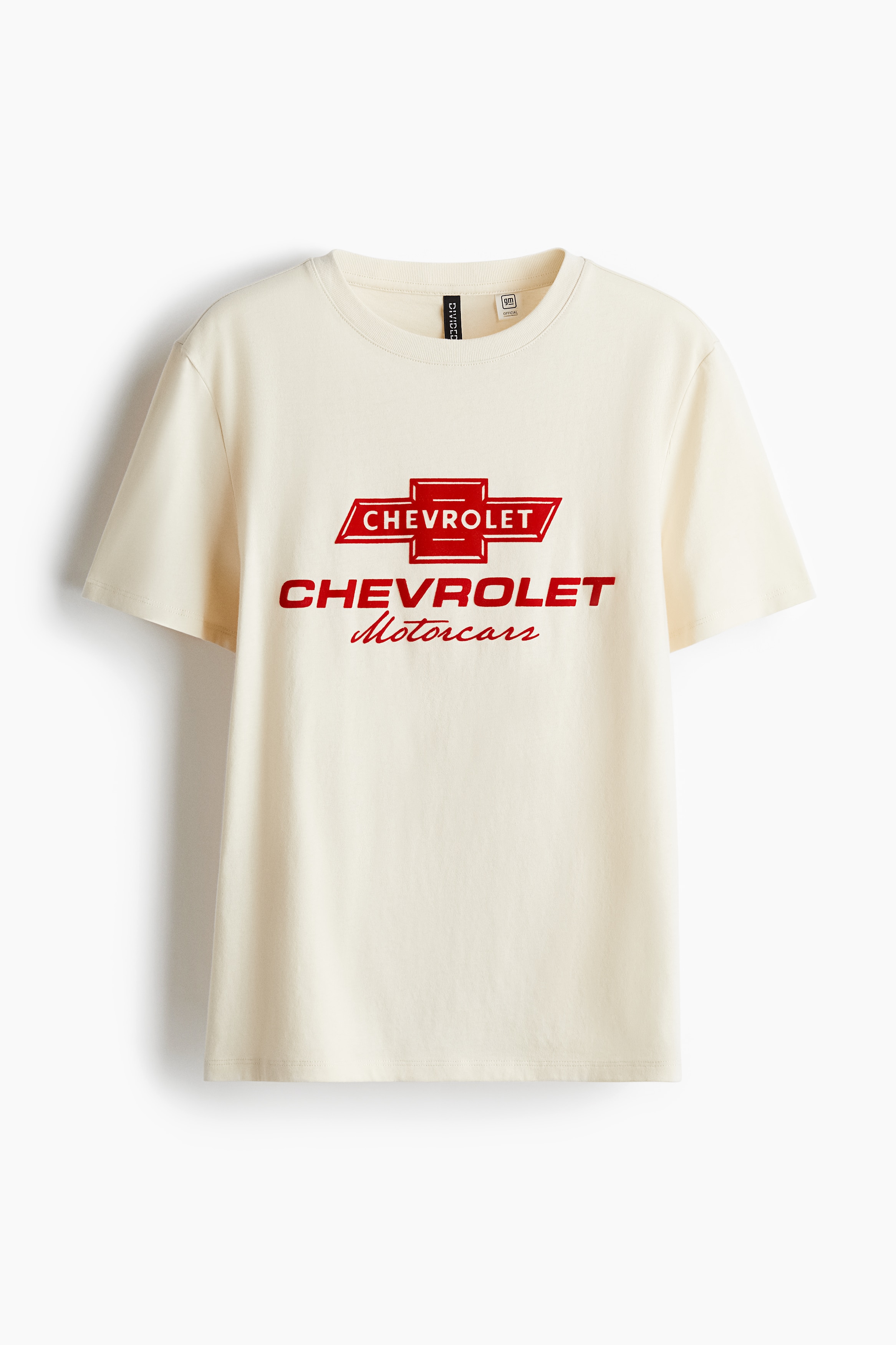 T-shirt con stampa - Beige chiaro/General Motors