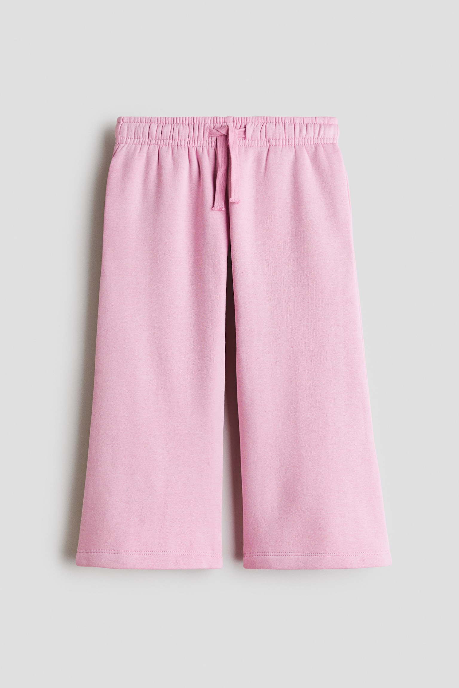 Wide-leg brushed-inside joggers - Pink/Light purple/Beige/Leopard print