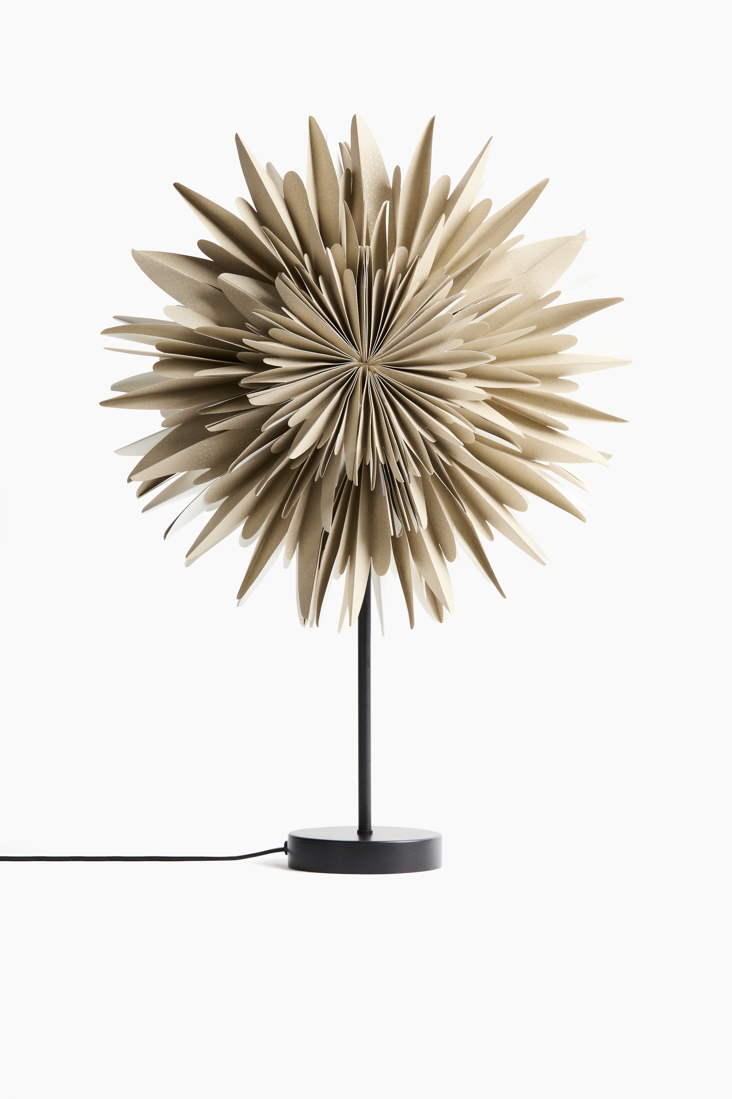 Star Trading - Paper star table lamp - Beige
