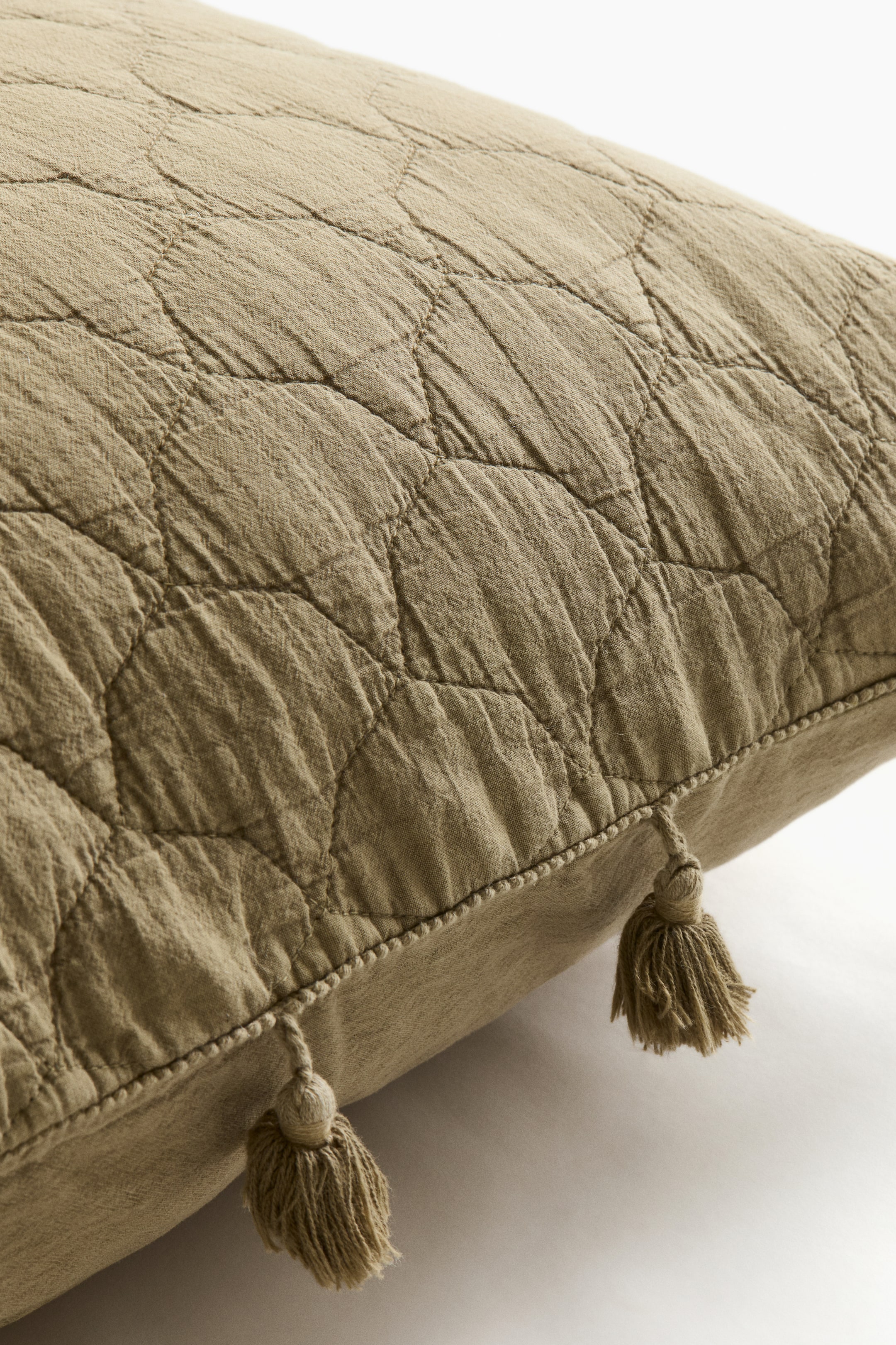 Housse de coussin matelassée