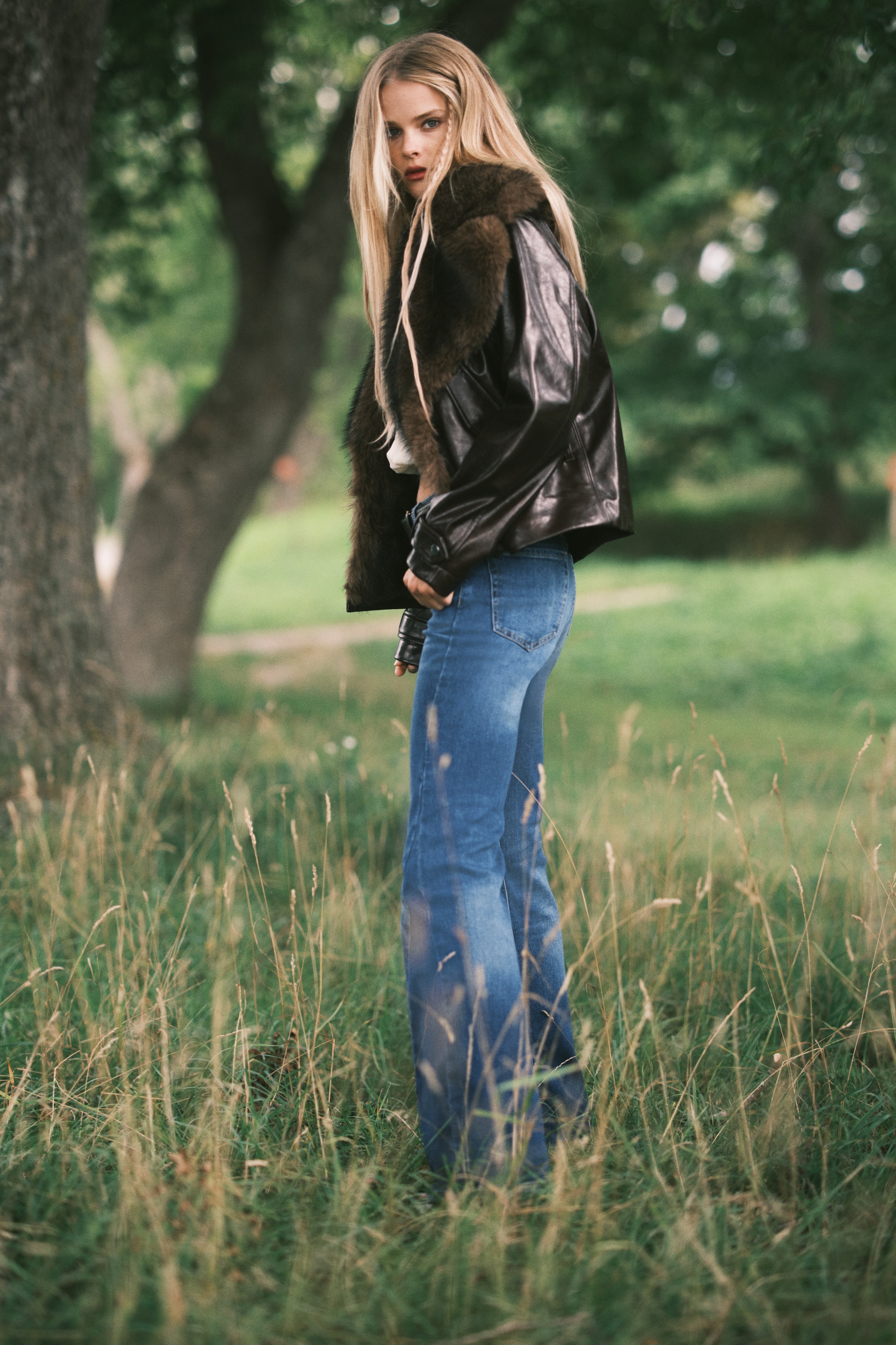 Flared High Jeans