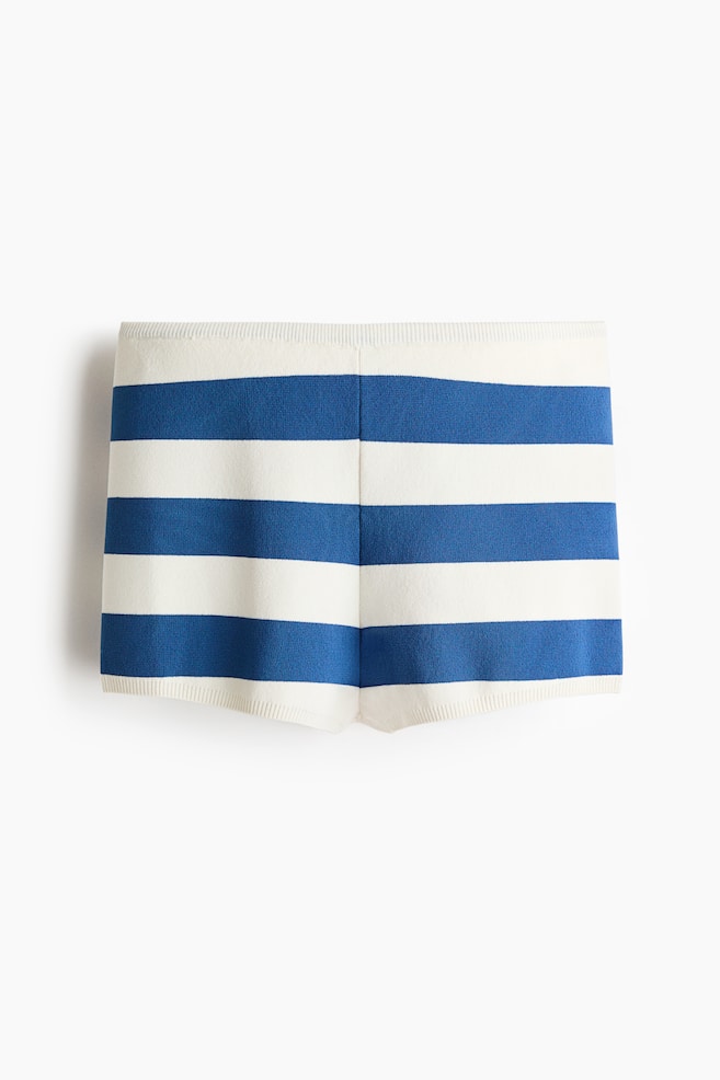 Short de plage en maille fine - Crème/rayé/Crème/rayé/Crème/rayé - 1