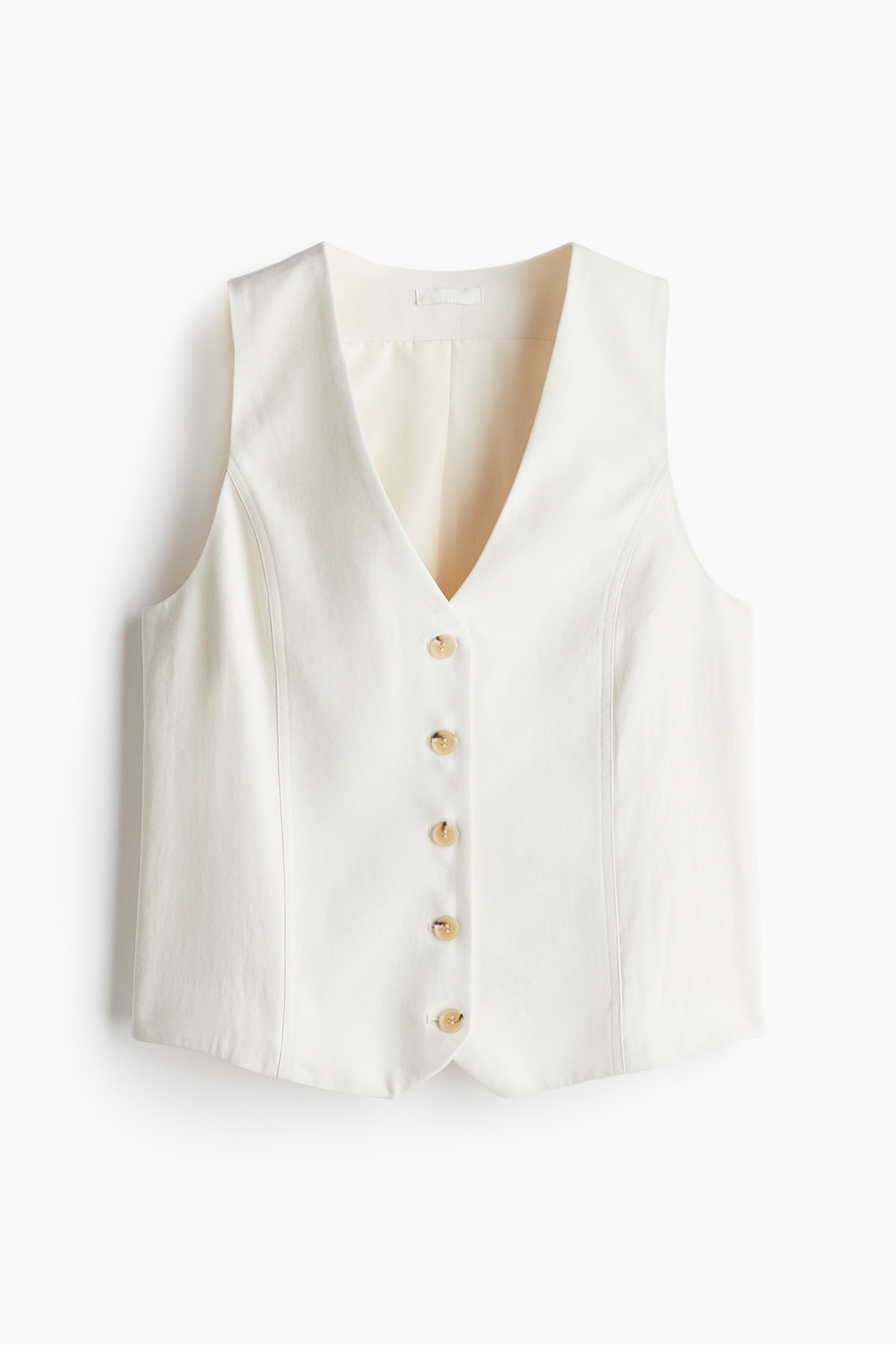 Suit waistcoat - White/Powder pink - 2