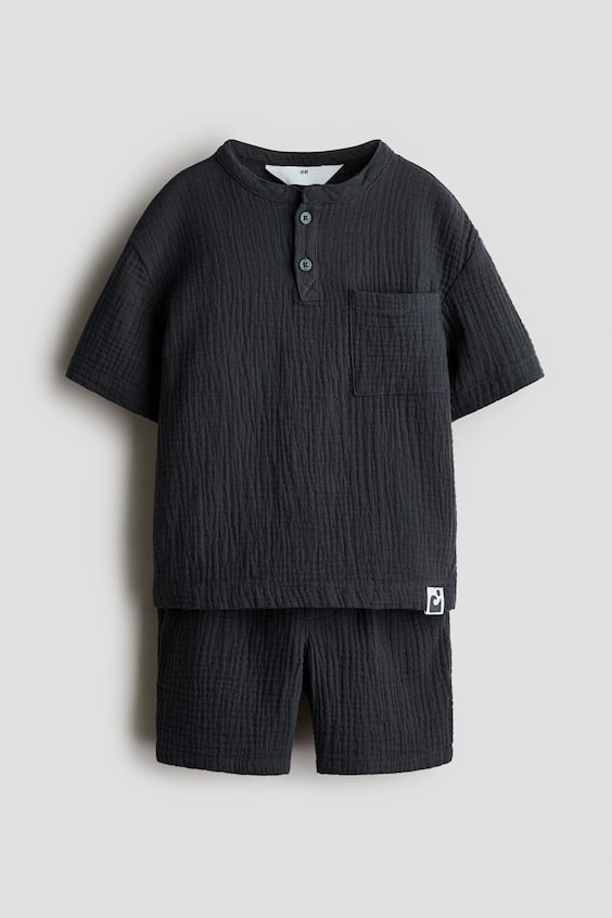 Детские топы H&M 2-Piece Cotton Muslin Set