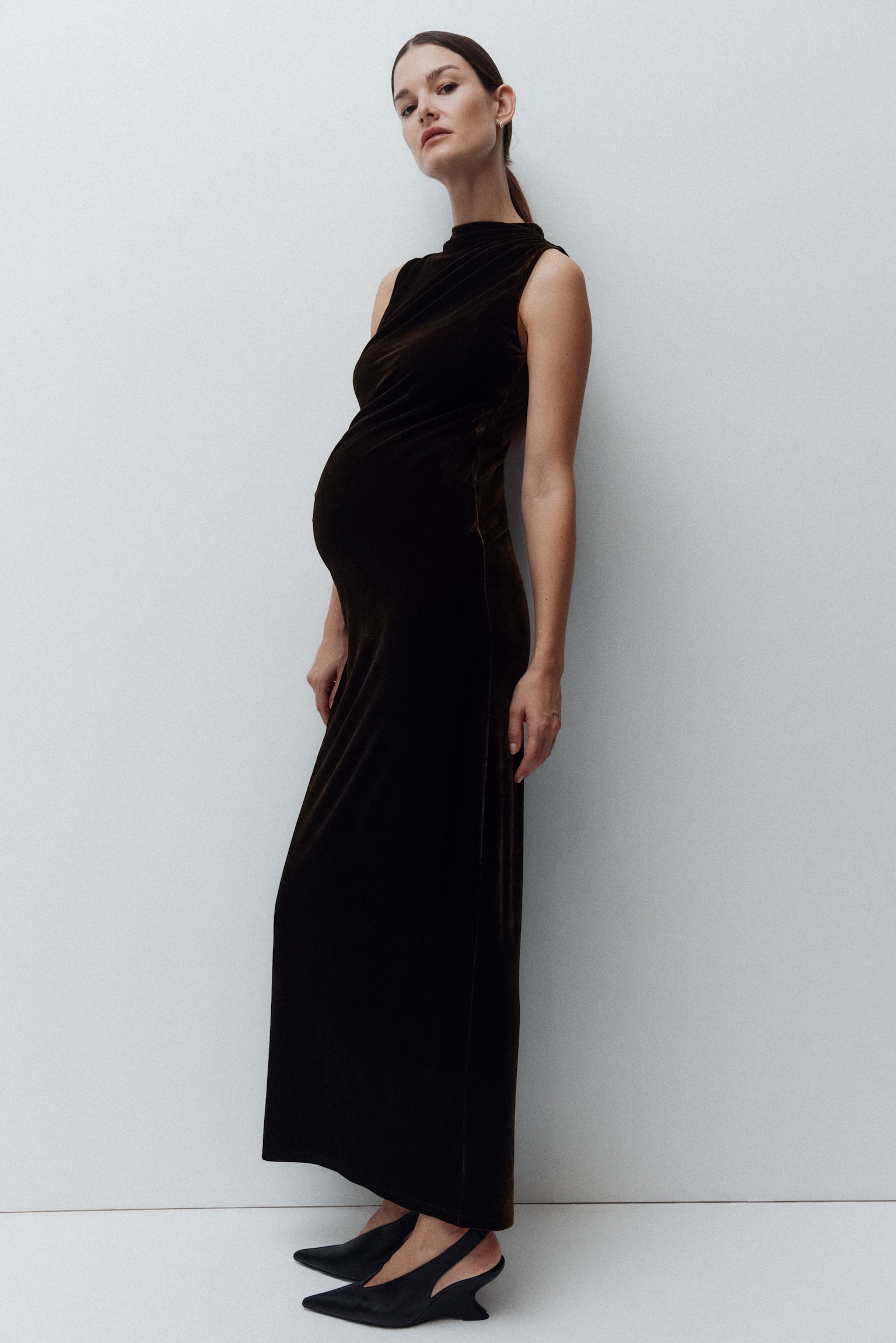 MAMA Sleeveless dress - Dark green/Black/Black/Glittery - 4