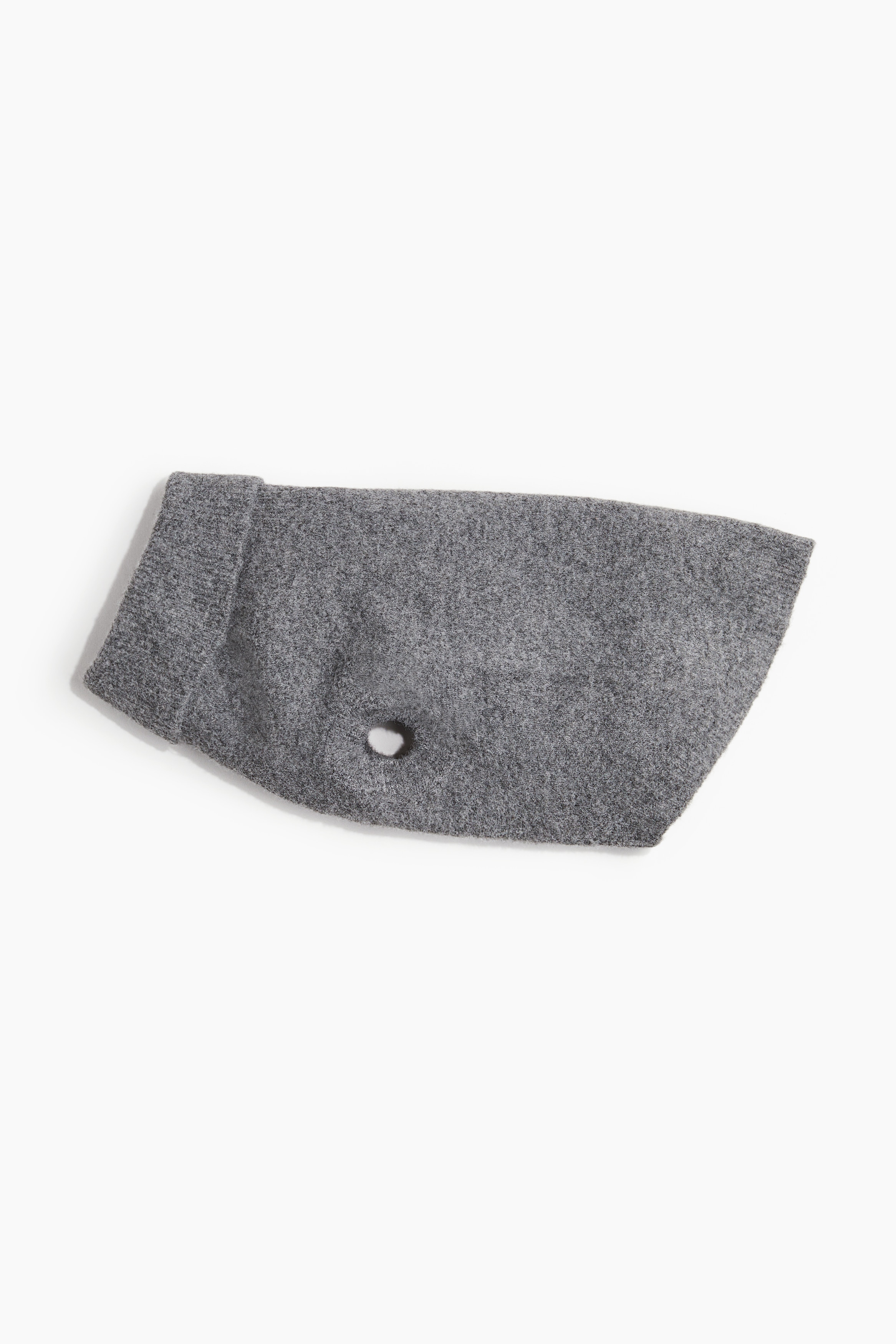 Fine-knit dog jumper - Grey marl/Dark beige marl/Dark brown