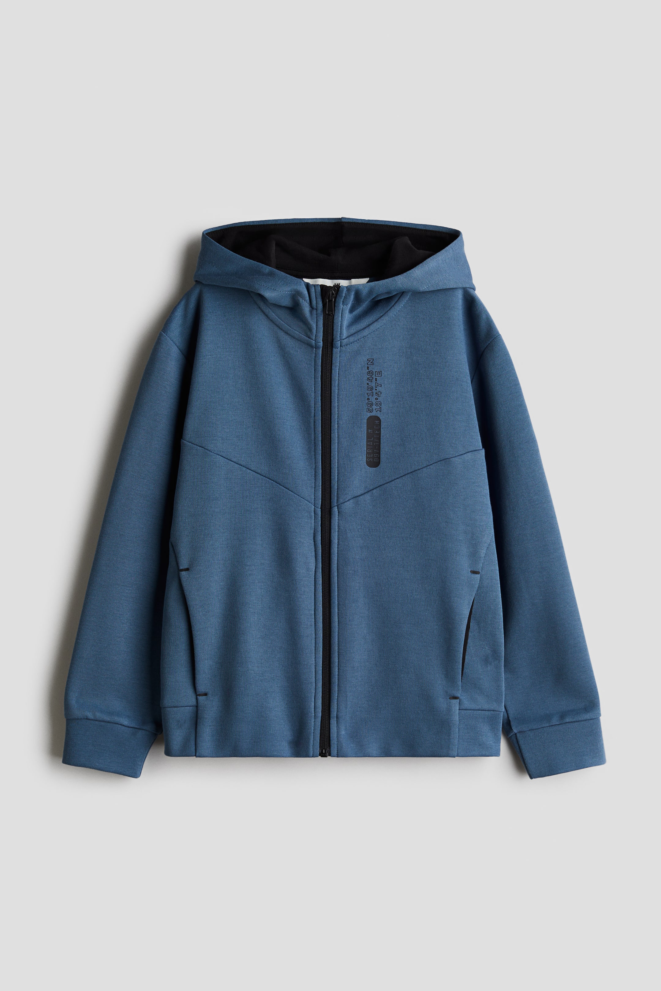 Thick Jersey Hooded Jacket