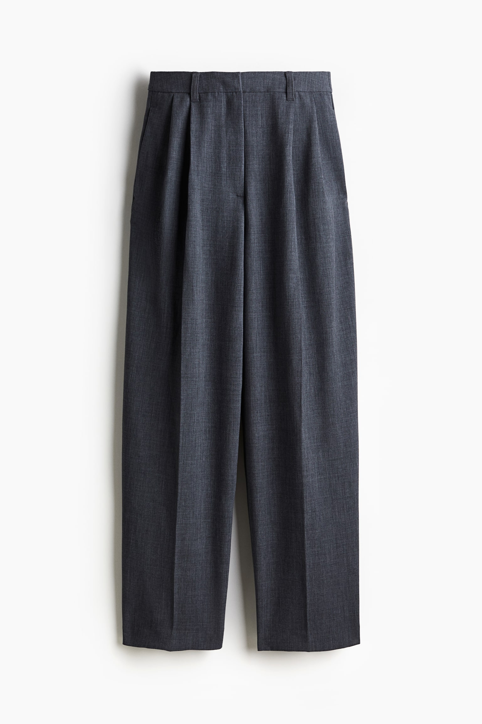 Tailored trousers - Dark grey marl - 2