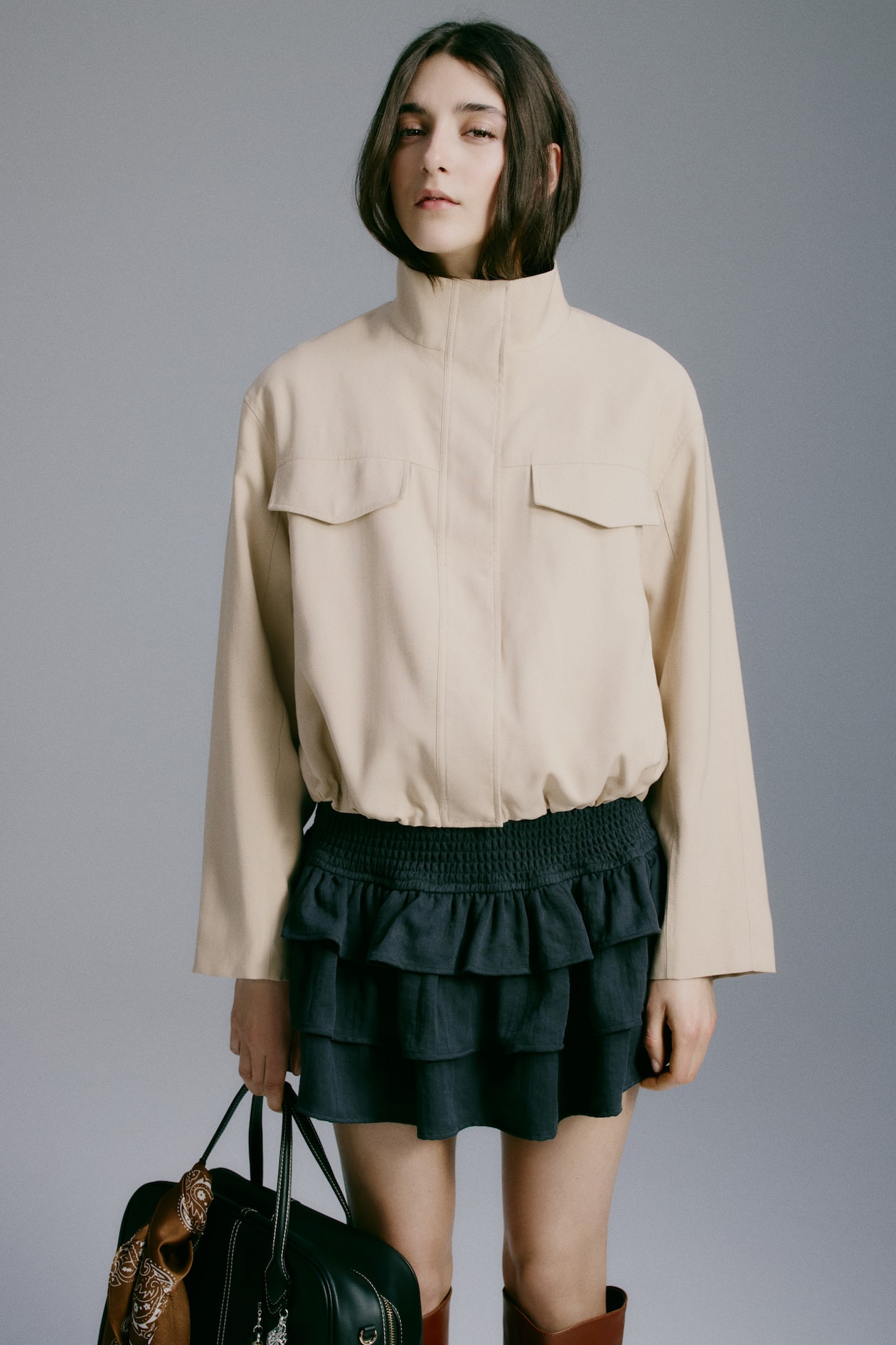 Chimney-Collar Jacket - image 4