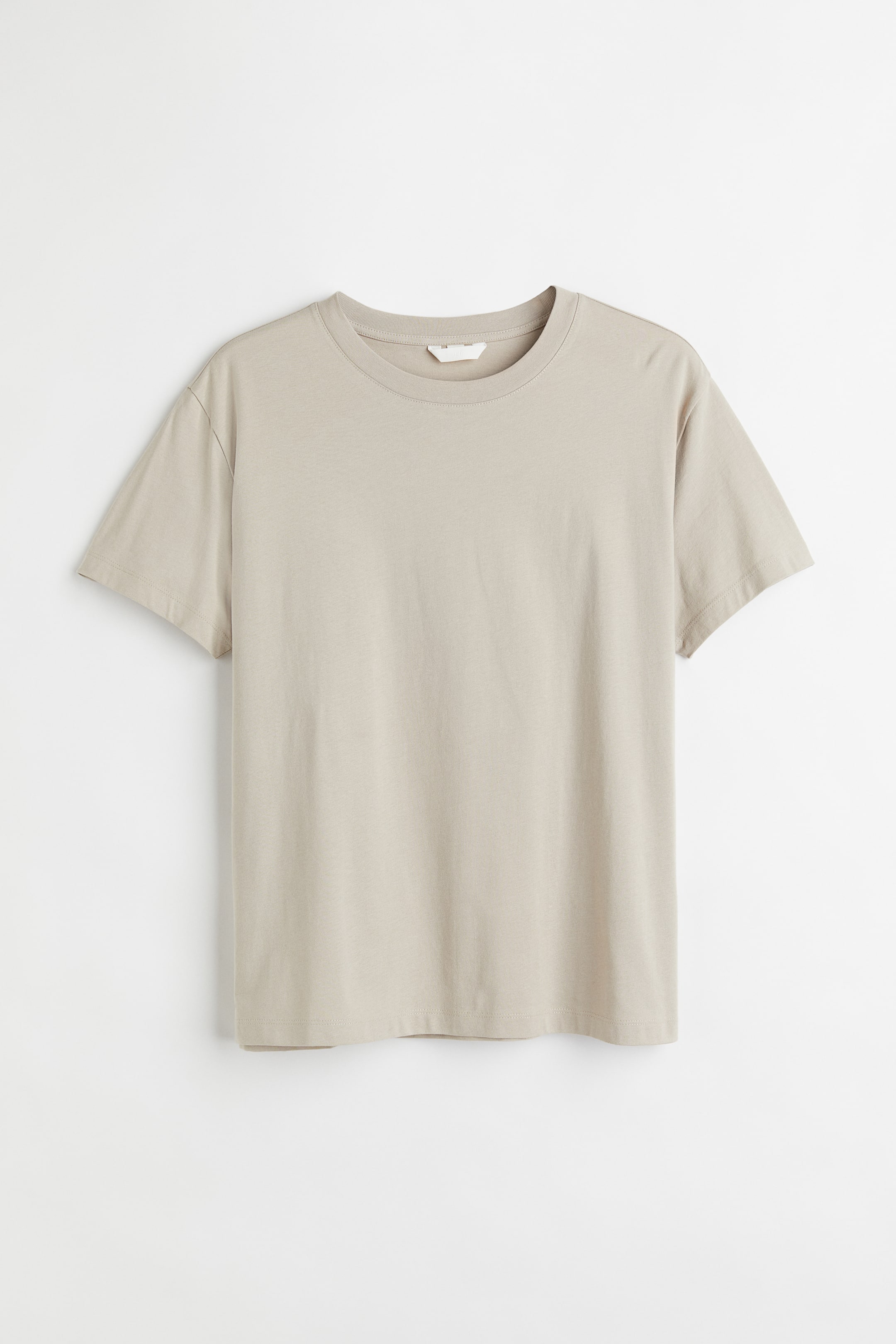 Agrandir l'image: H&M+ T-shirt en coton - Grège clair - FEMME | H&M CH 1